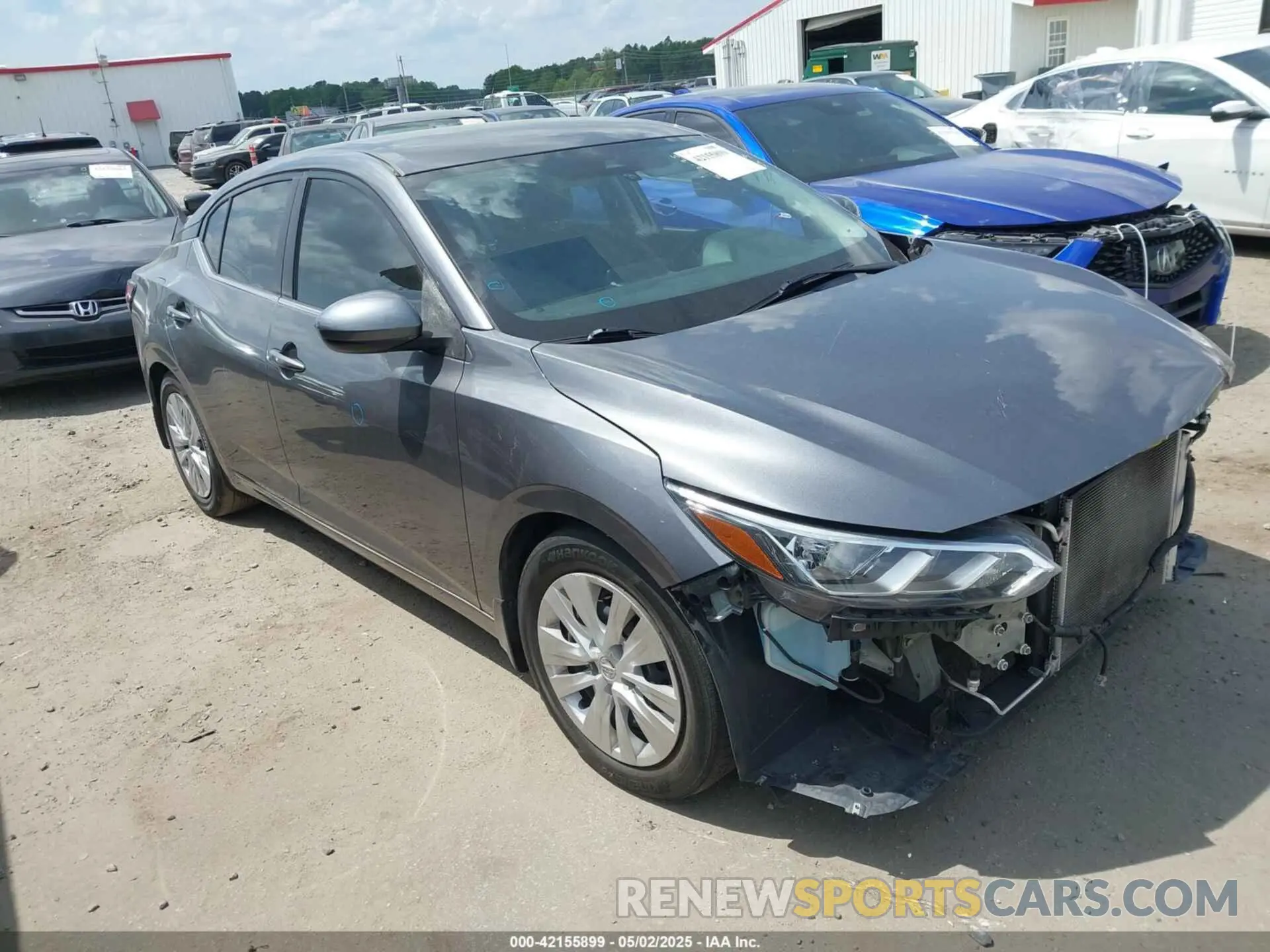 1 Photograph of a damaged car 3N1AB8BV9LY307153 NISSAN SENTRA 2020