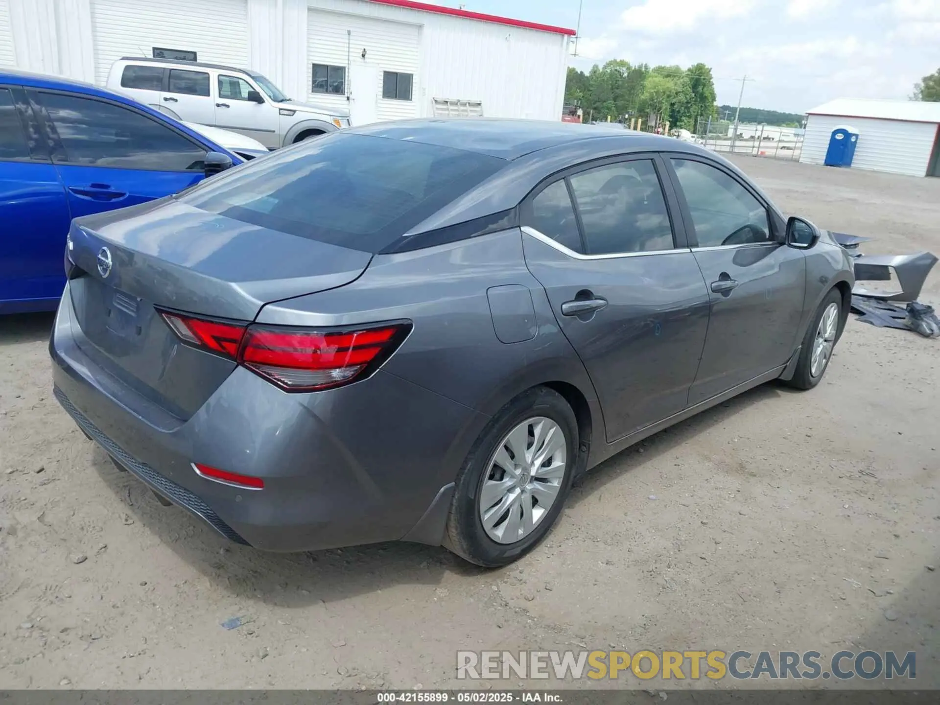 4 Photograph of a damaged car 3N1AB8BV9LY307153 NISSAN SENTRA 2020