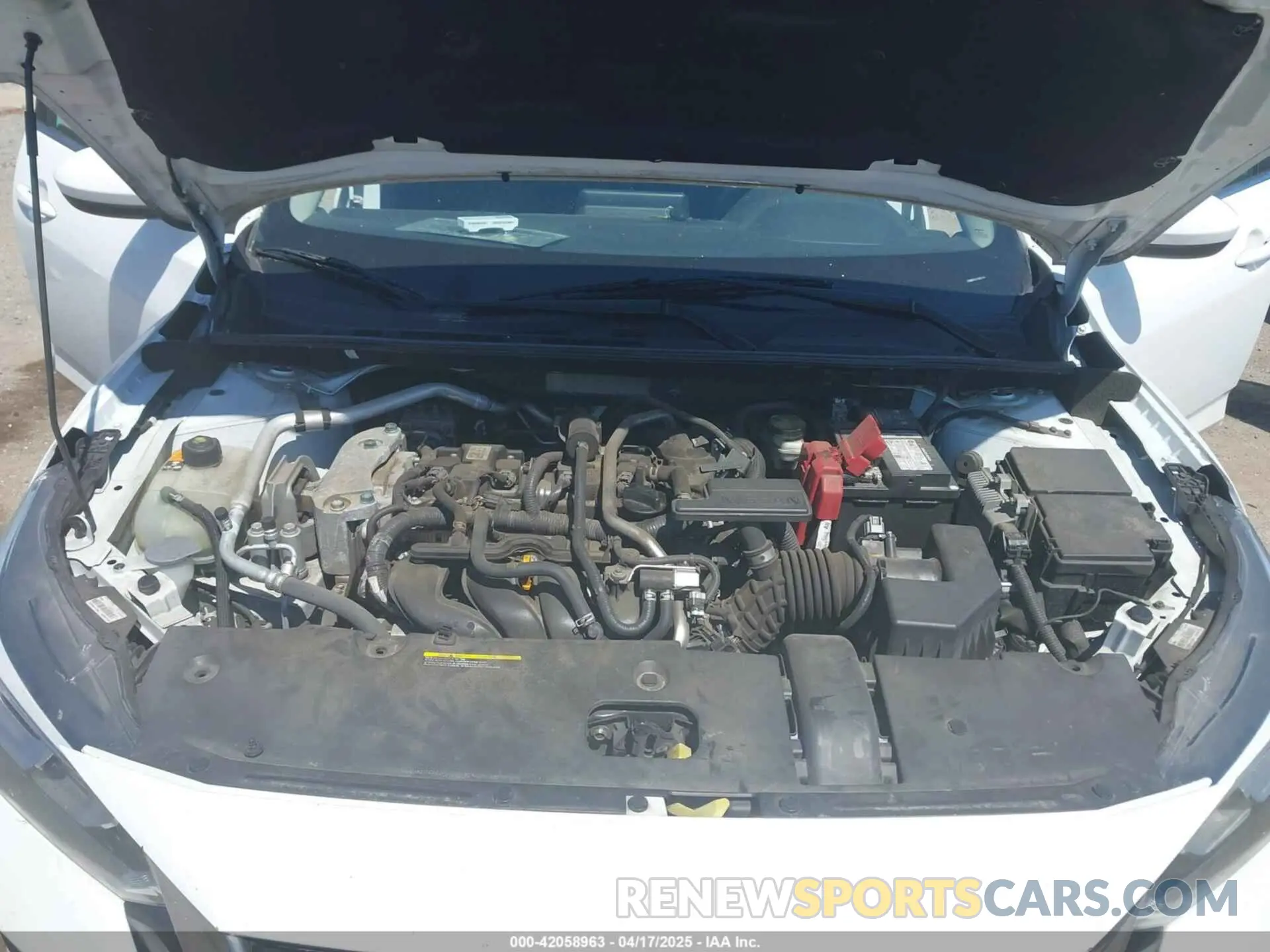 10 Photograph of a damaged car 3N1AB8BVXLY207174 NISSAN SENTRA 2020
