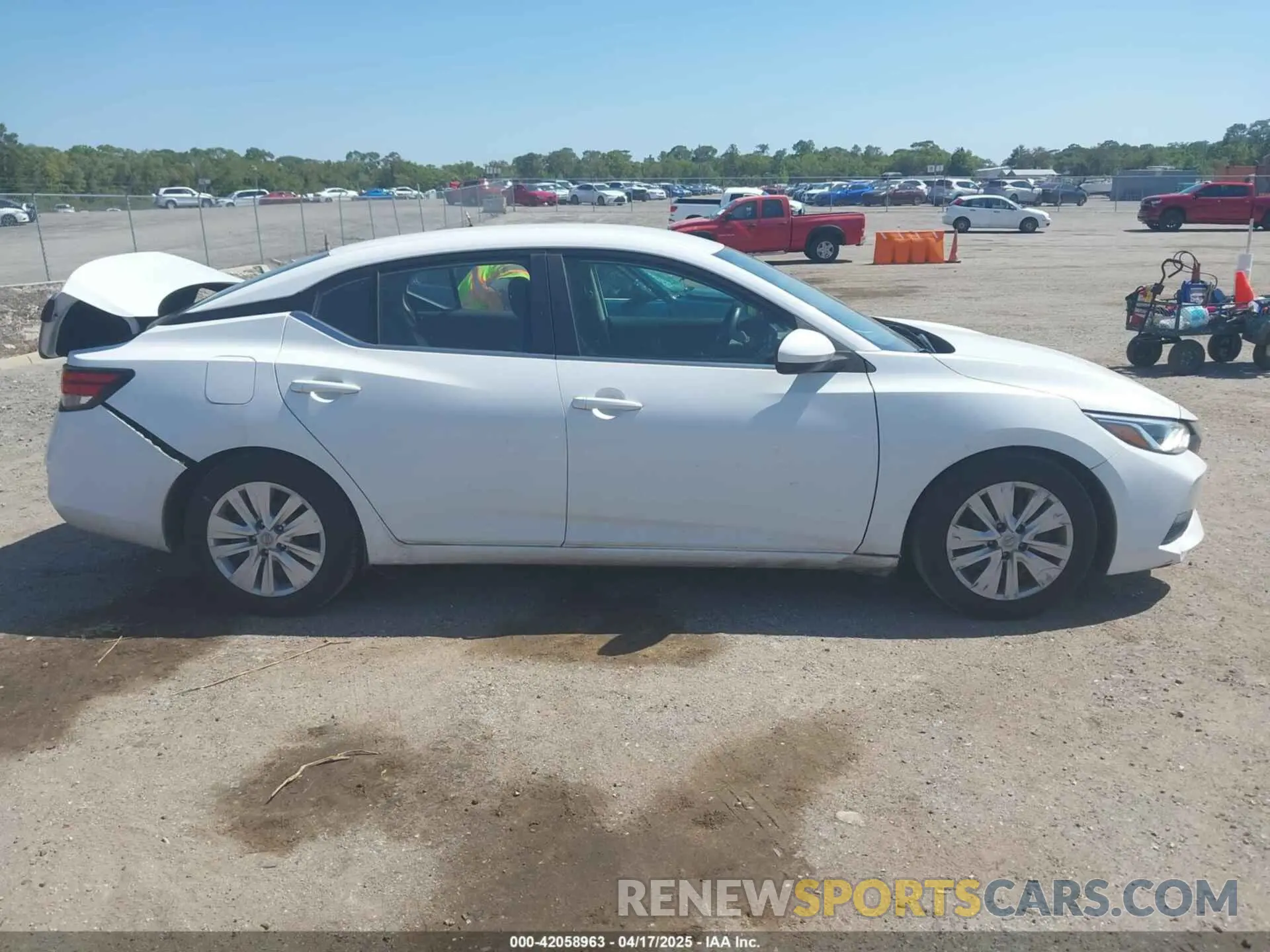 13 Photograph of a damaged car 3N1AB8BVXLY207174 NISSAN SENTRA 2020