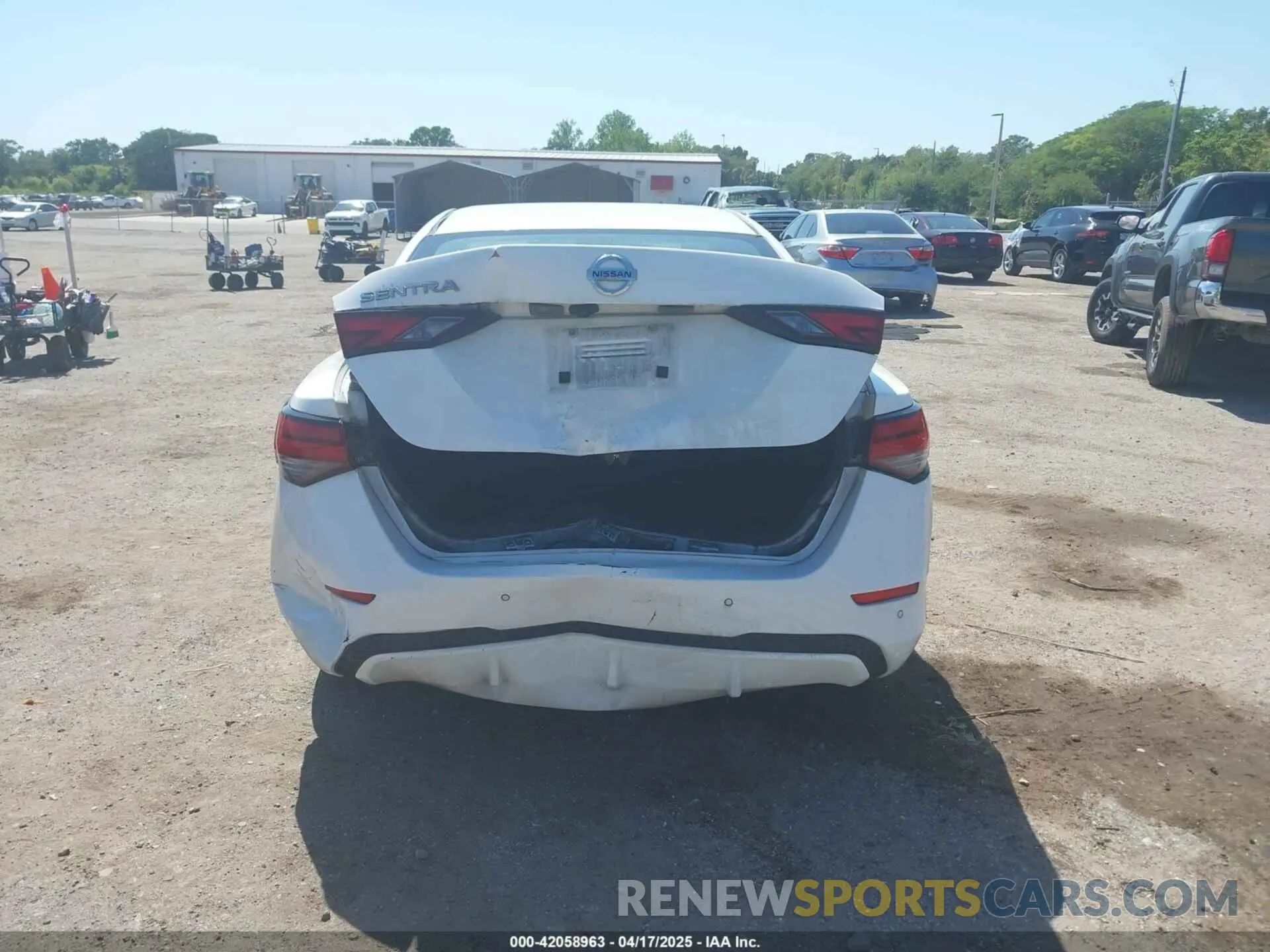 16 Photograph of a damaged car 3N1AB8BVXLY207174 NISSAN SENTRA 2020
