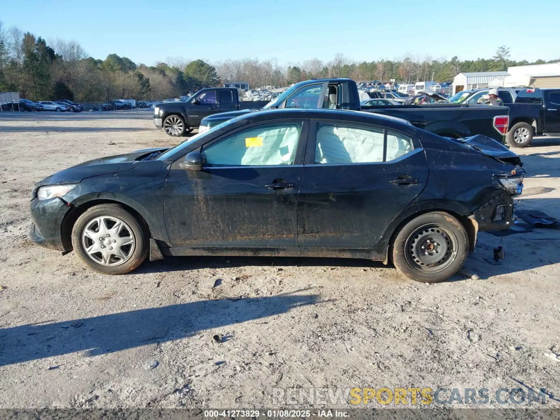 13 Photograph of a damaged car 3N1AB8BVXLY288905 NISSAN SENTRA 2020