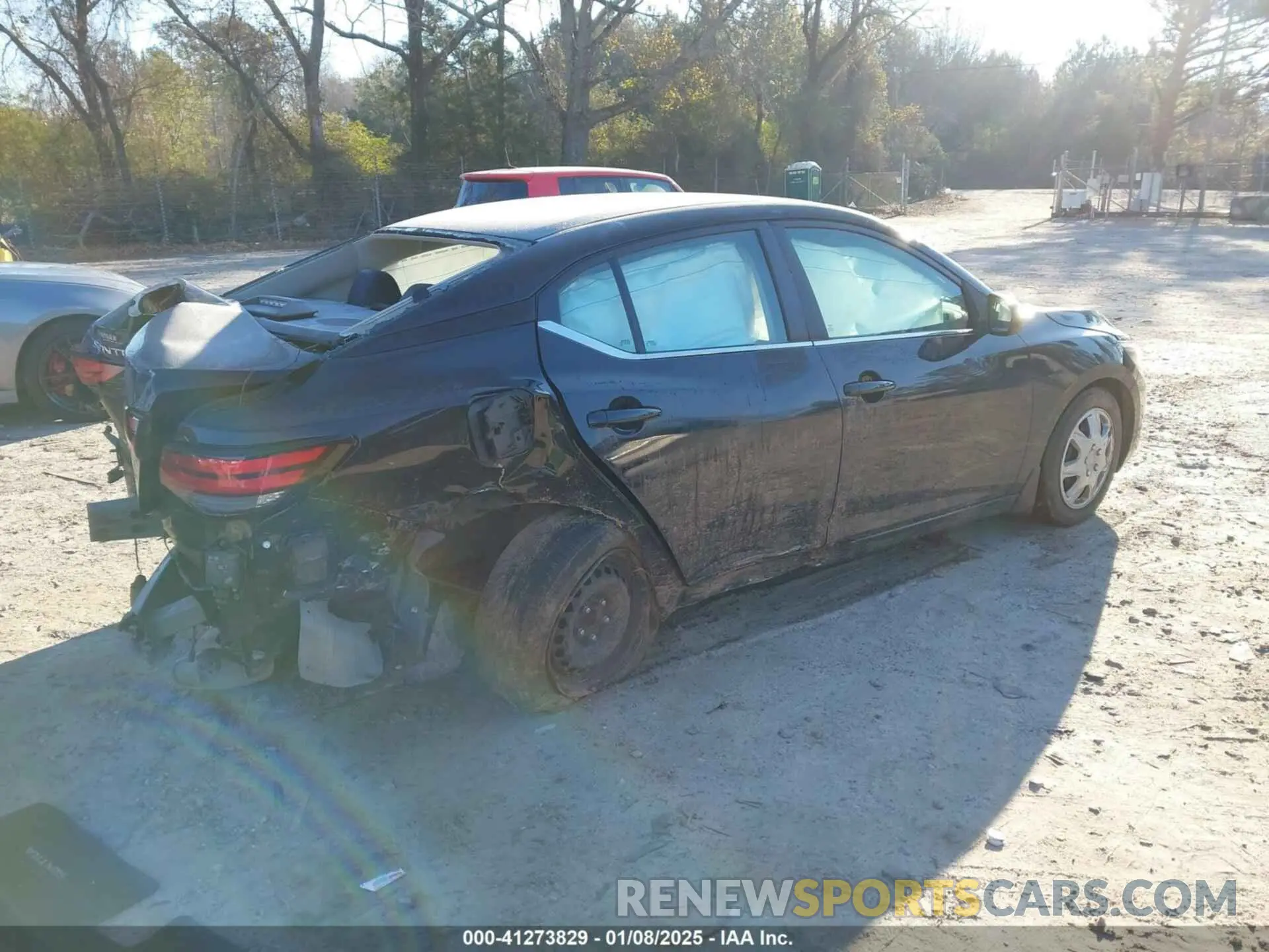 4 Photograph of a damaged car 3N1AB8BVXLY288905 NISSAN SENTRA 2020