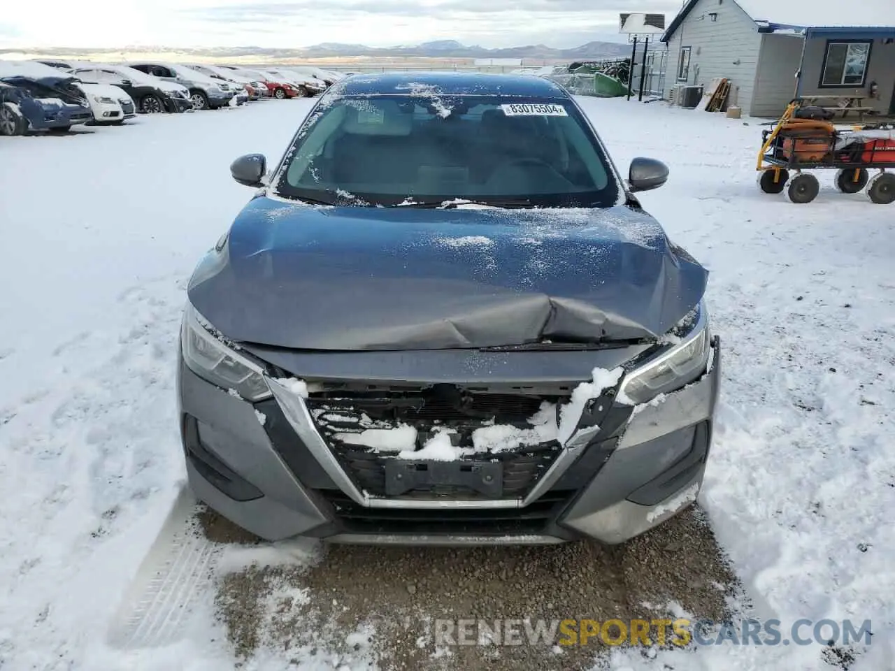 5 Photograph of a damaged car 3N1AB8CV0LY203486 NISSAN SENTRA 2020