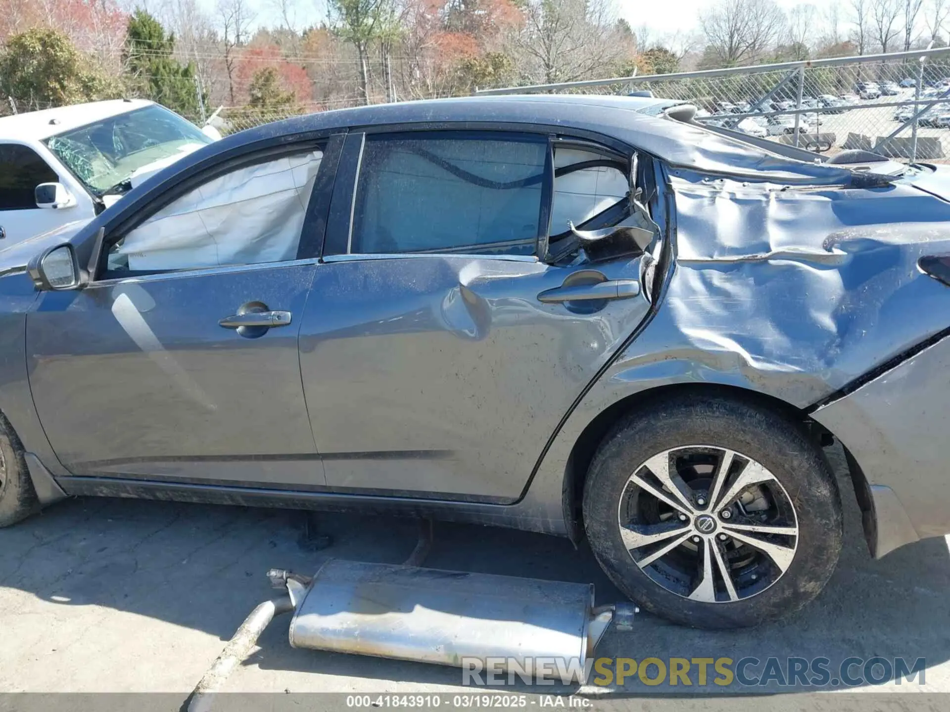 13 Photograph of a damaged car 3N1AB8CV0LY204704 NISSAN SENTRA 2020