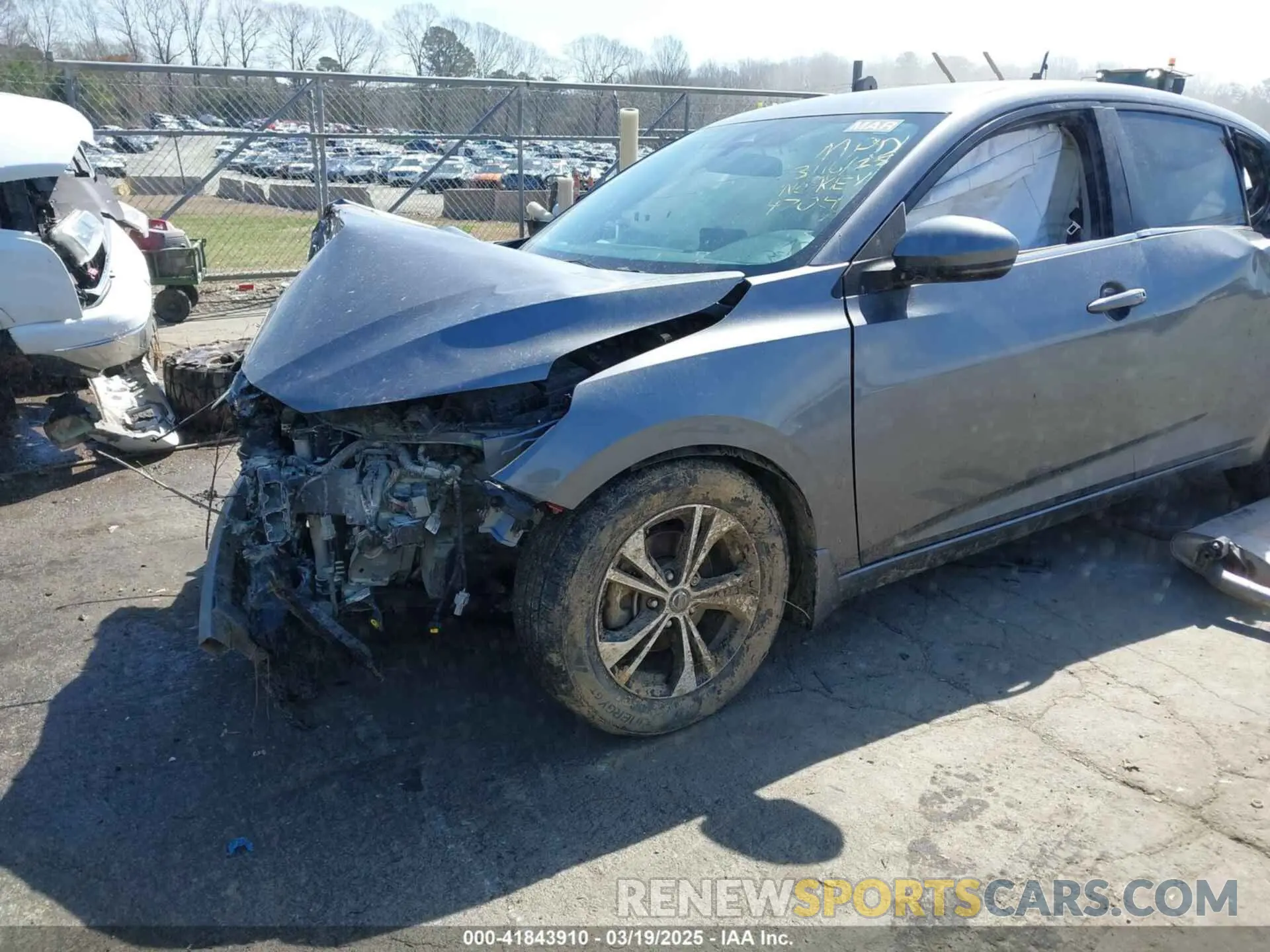 6 Photograph of a damaged car 3N1AB8CV0LY204704 NISSAN SENTRA 2020
