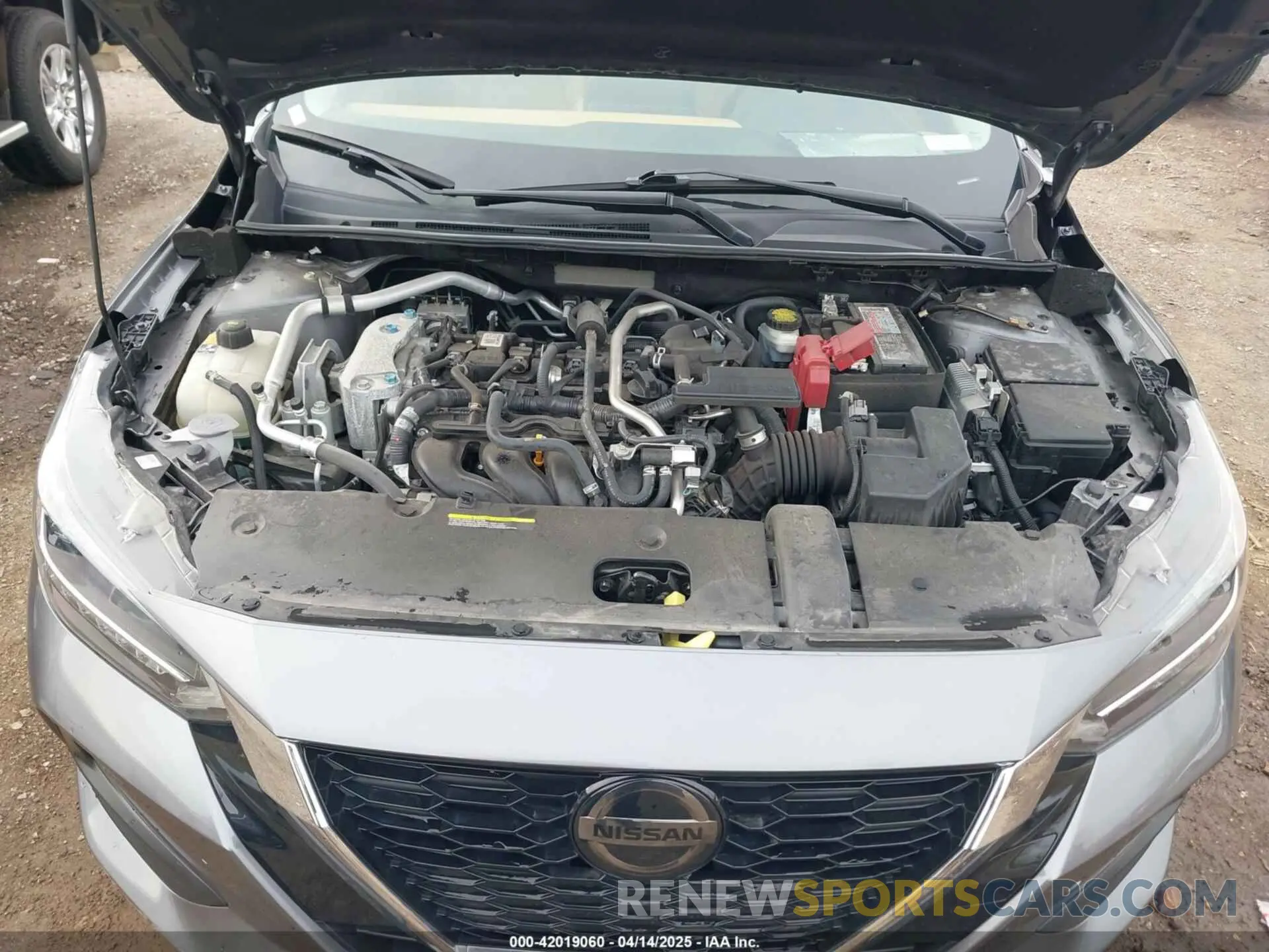 10 Photograph of a damaged car 3N1AB8CV0LY205903 NISSAN SENTRA 2020
