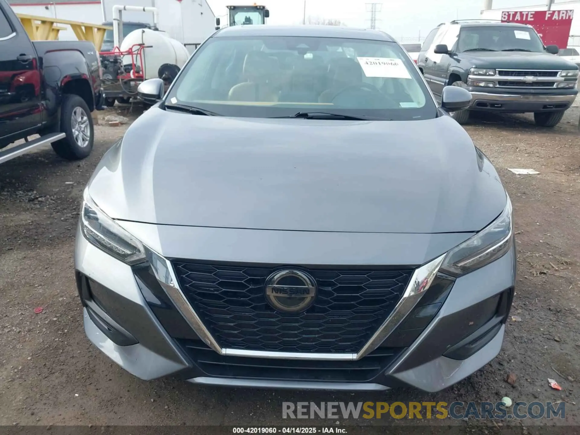 12 Photograph of a damaged car 3N1AB8CV0LY205903 NISSAN SENTRA 2020