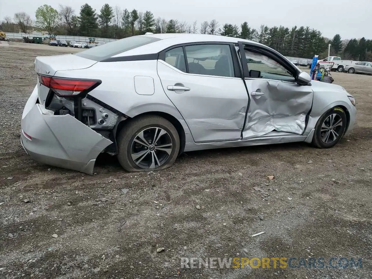 3 Photograph of a damaged car 3N1AB8CV0LY220093 NISSAN SENTRA 2020
