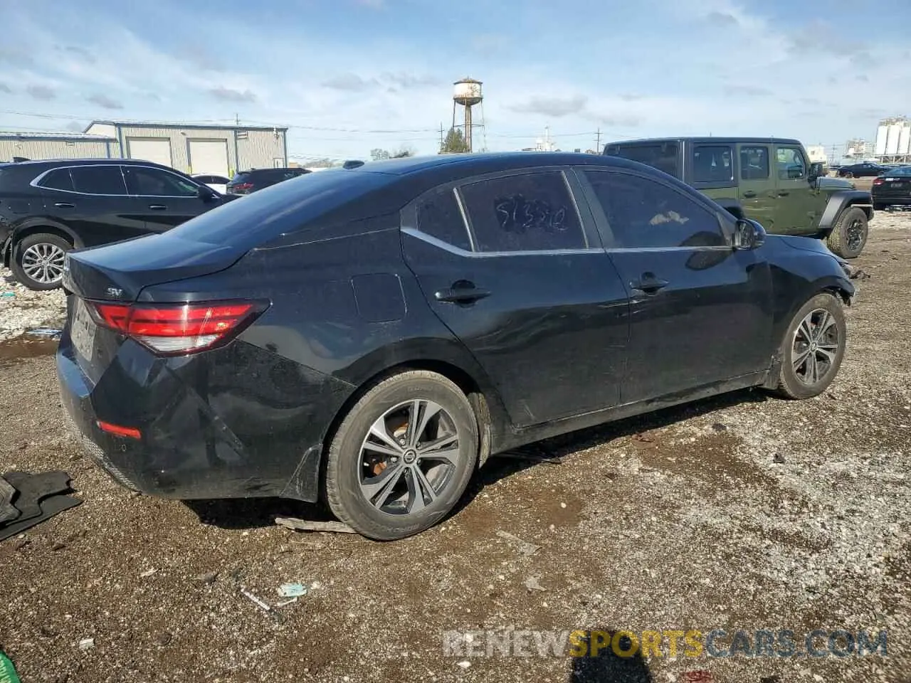 3 Photograph of a damaged car 3N1AB8CV0LY220112 NISSAN SENTRA 2020