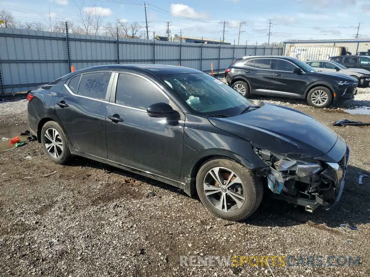 4 Photograph of a damaged car 3N1AB8CV0LY220112 NISSAN SENTRA 2020