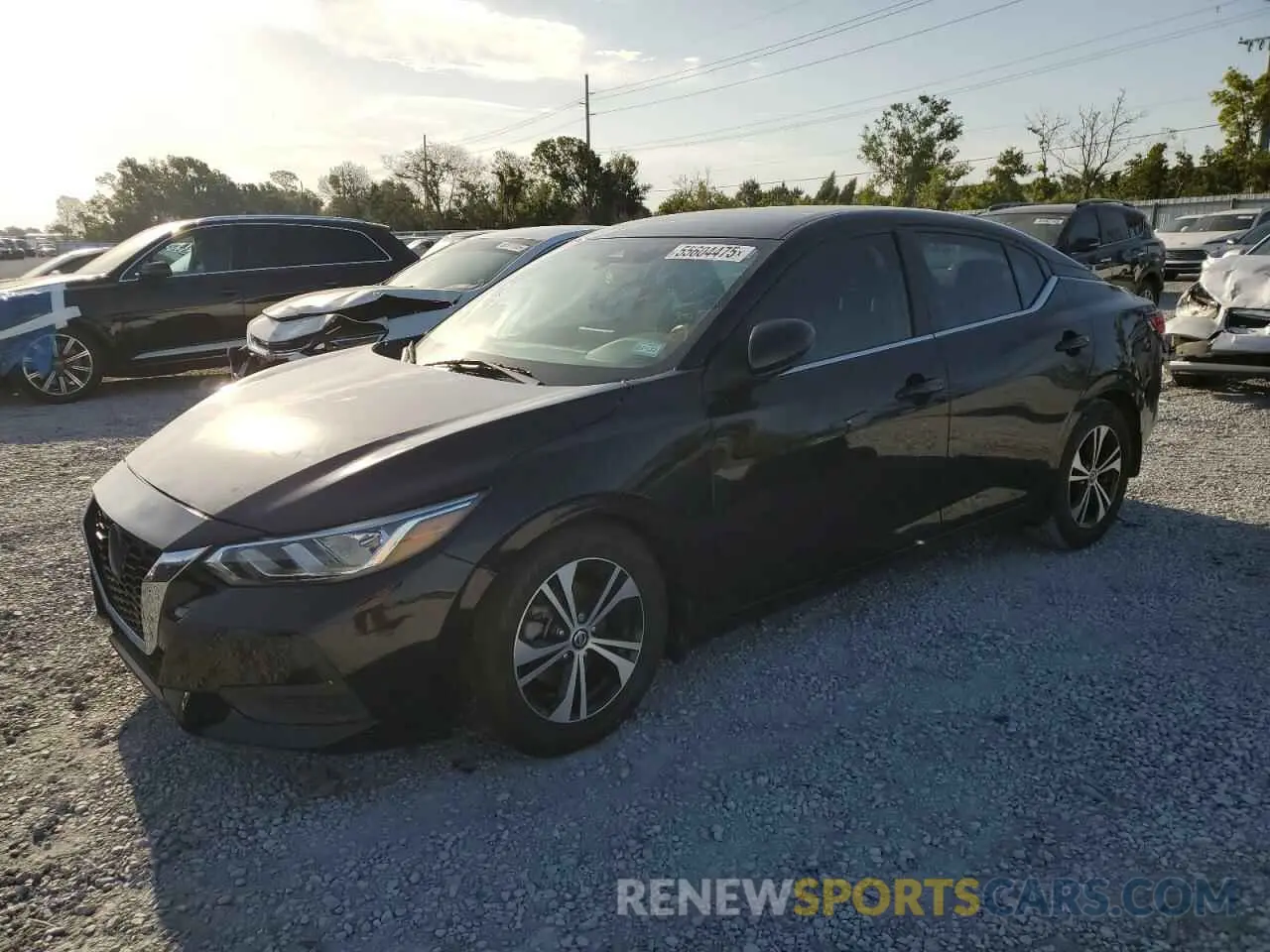 1 Photograph of a damaged car 3N1AB8CV0LY221101 NISSAN SENTRA 2020