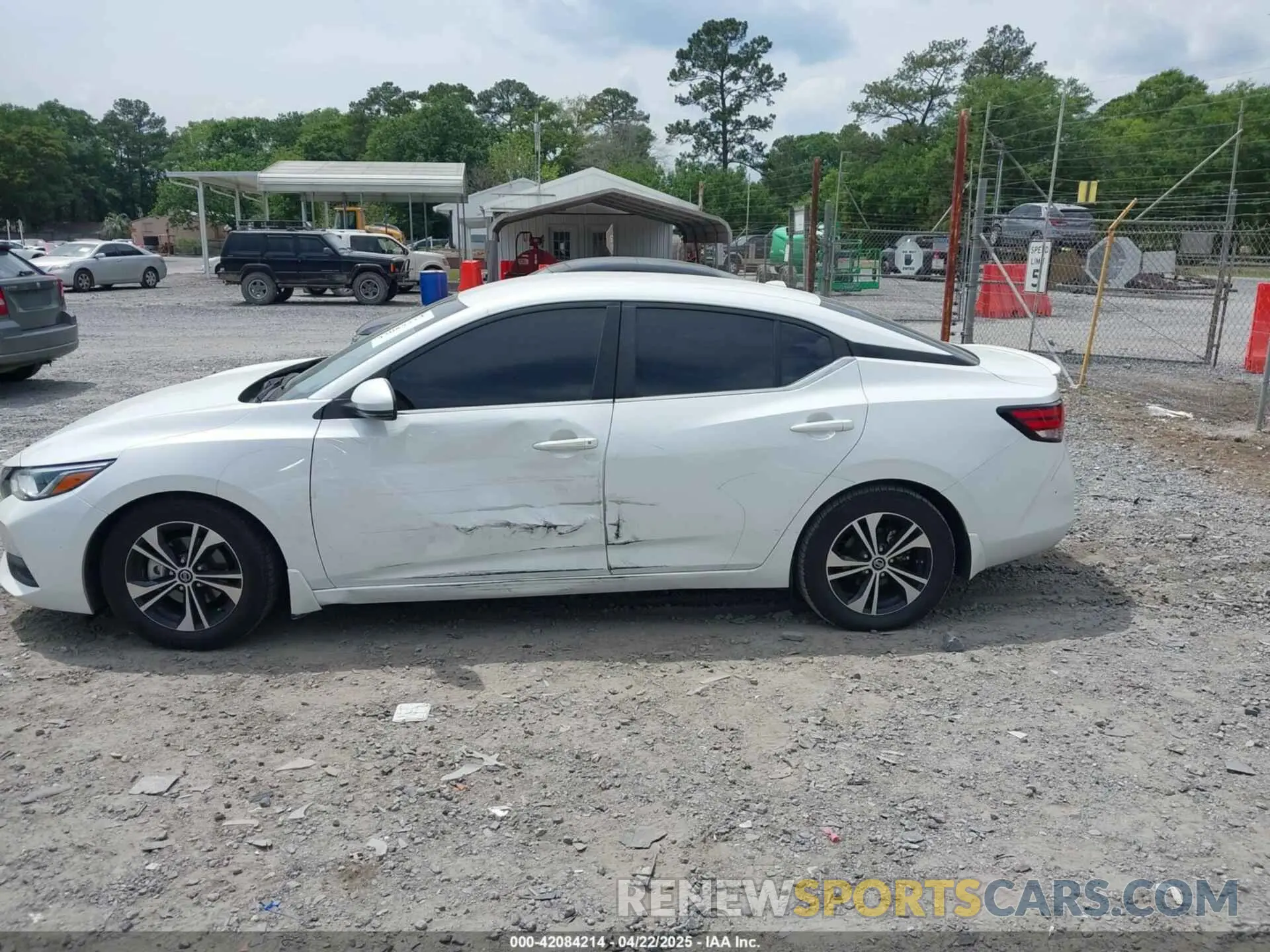 14 Photograph of a damaged car 3N1AB8CV0LY223754 NISSAN SENTRA 2020