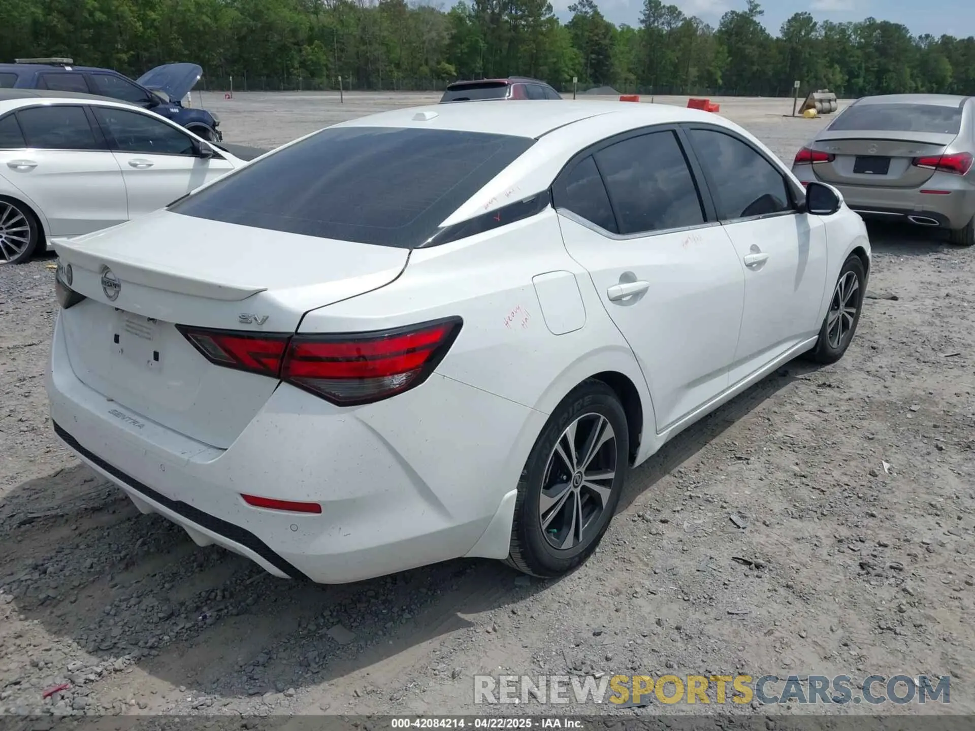 4 Photograph of a damaged car 3N1AB8CV0LY223754 NISSAN SENTRA 2020