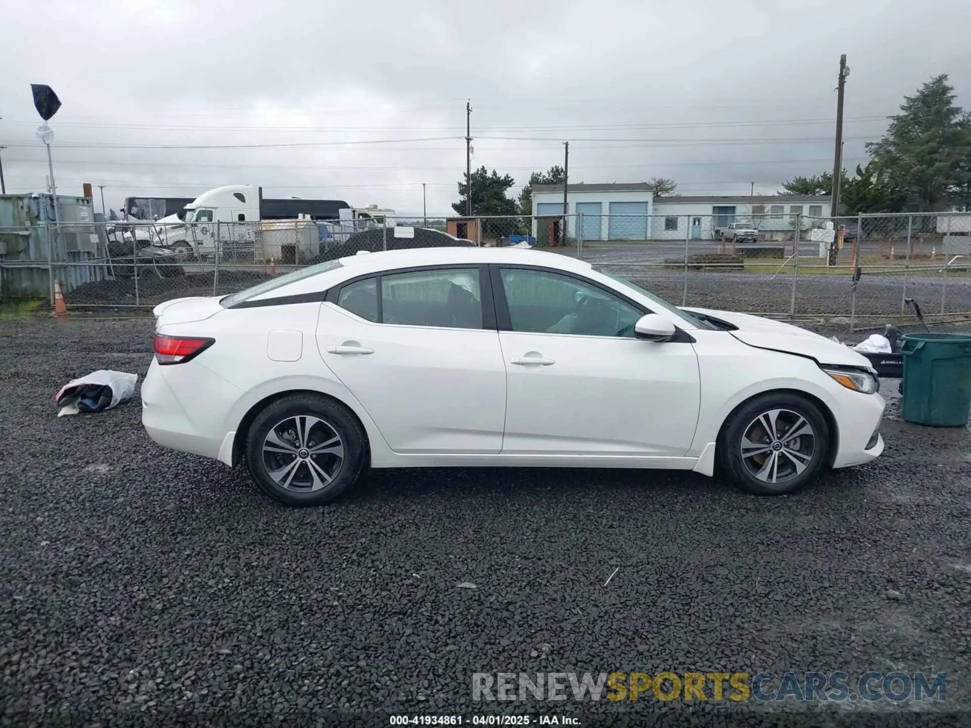 13 Photograph of a damaged car 3N1AB8CV0LY249870 NISSAN SENTRA 2020