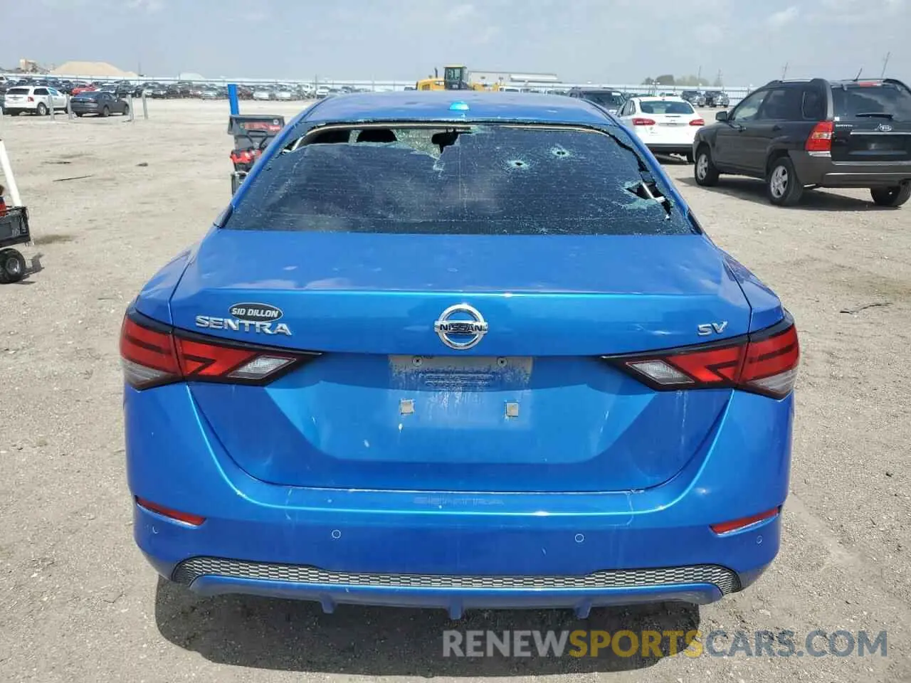 6 Photograph of a damaged car 3N1AB8CV0LY252106 NISSAN SENTRA 2020
