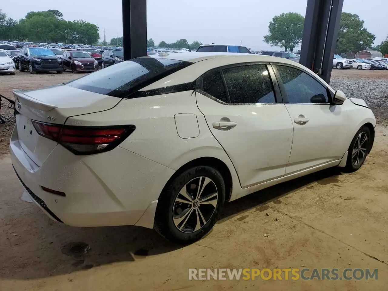 3 Photograph of a damaged car 3N1AB8CV0LY256804 NISSAN SENTRA 2020