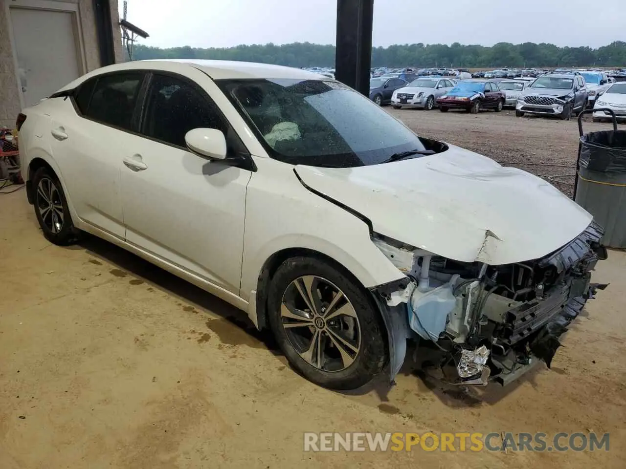 4 Photograph of a damaged car 3N1AB8CV0LY256804 NISSAN SENTRA 2020