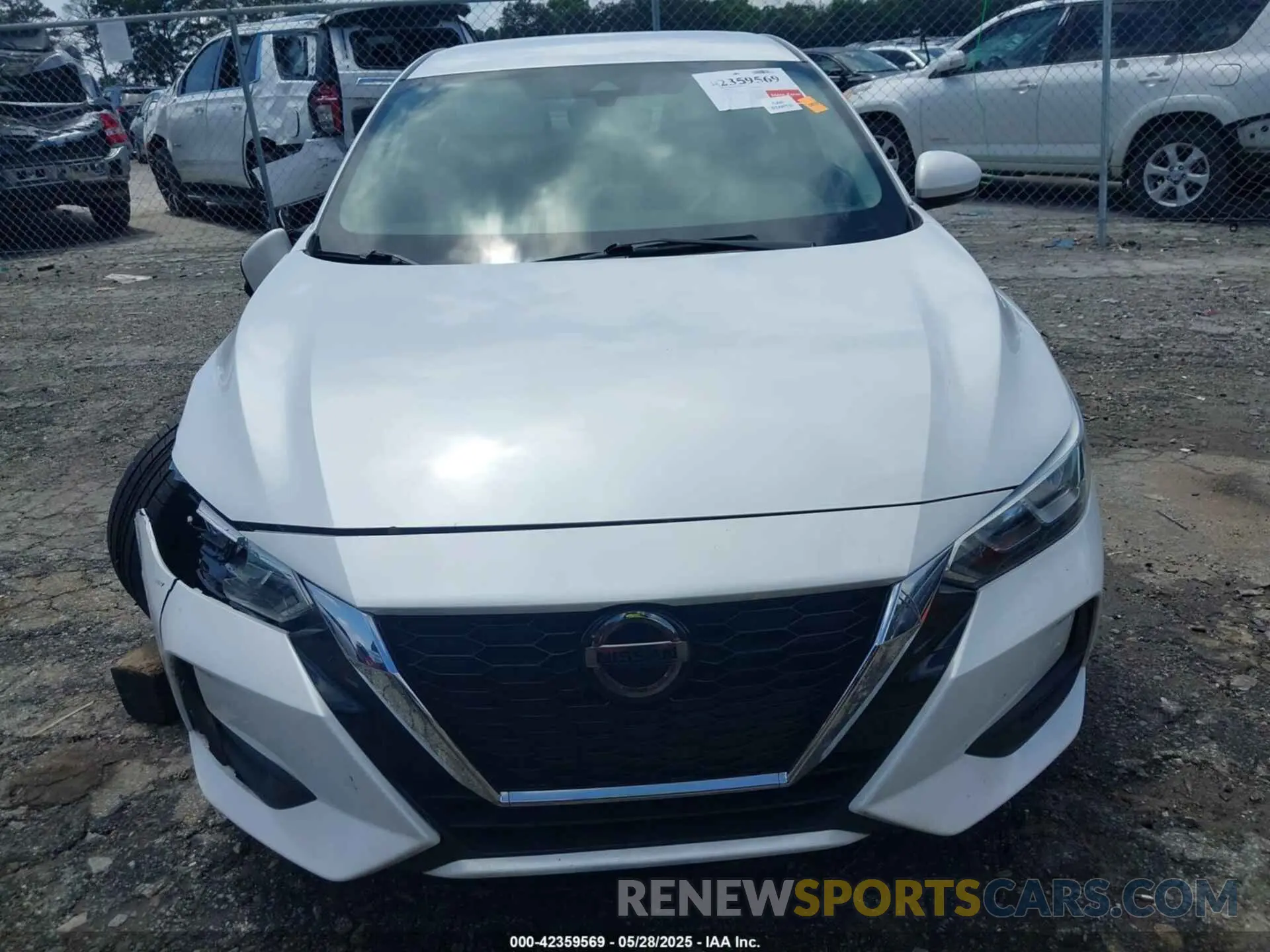 12 Photograph of a damaged car 3N1AB8CV0LY275952 NISSAN SENTRA 2020