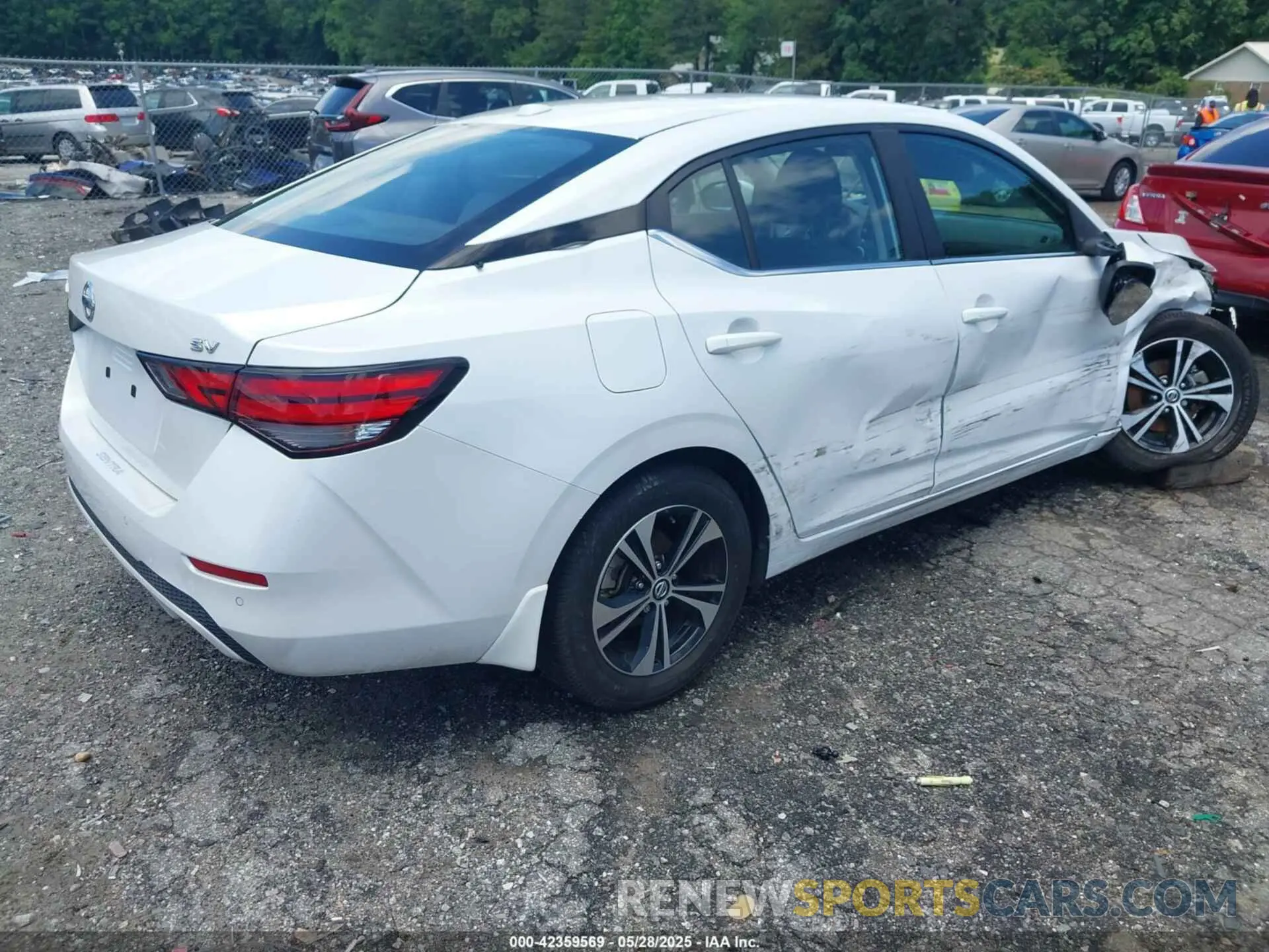 4 Photograph of a damaged car 3N1AB8CV0LY275952 NISSAN SENTRA 2020