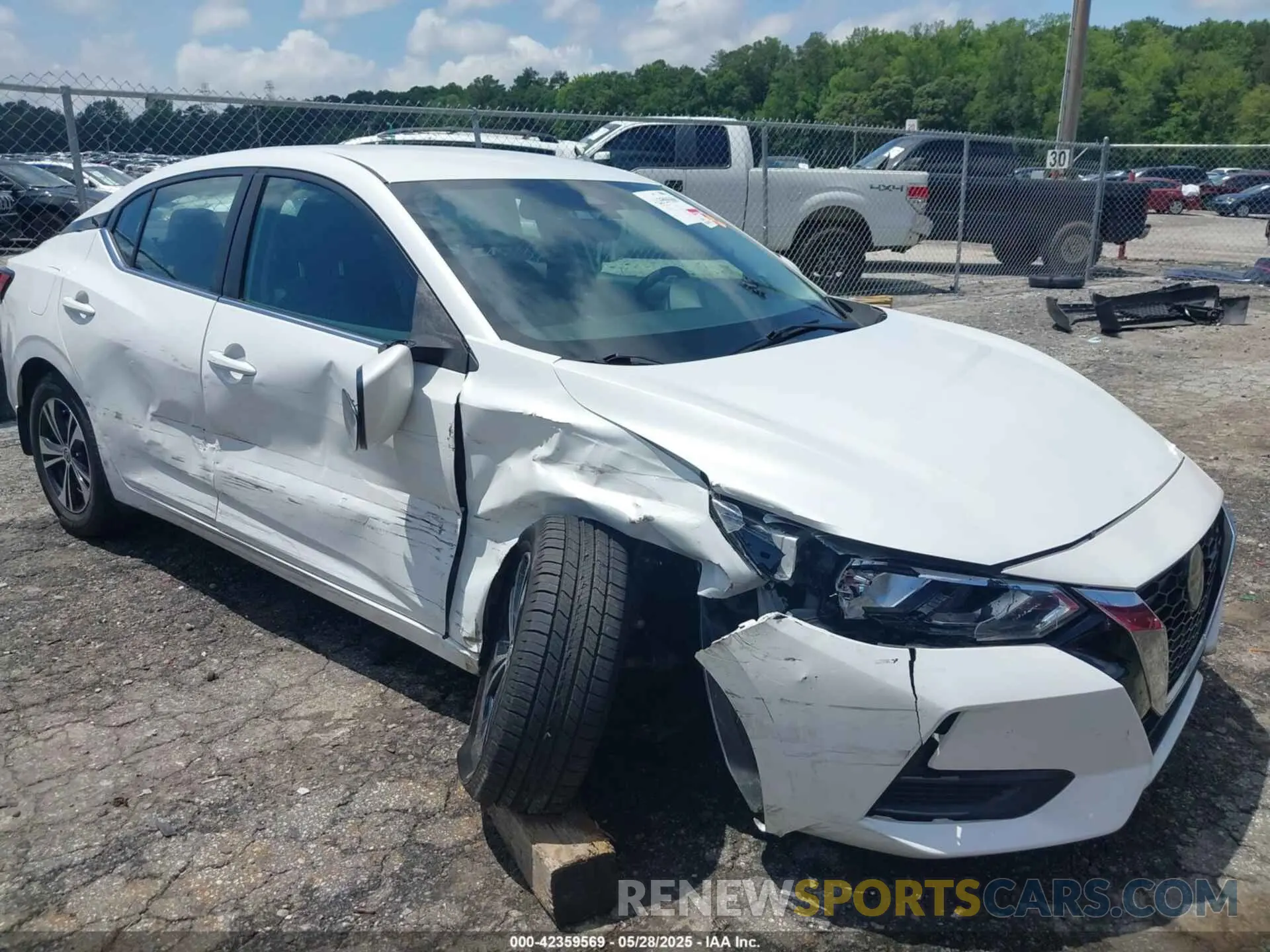6 Photograph of a damaged car 3N1AB8CV0LY275952 NISSAN SENTRA 2020