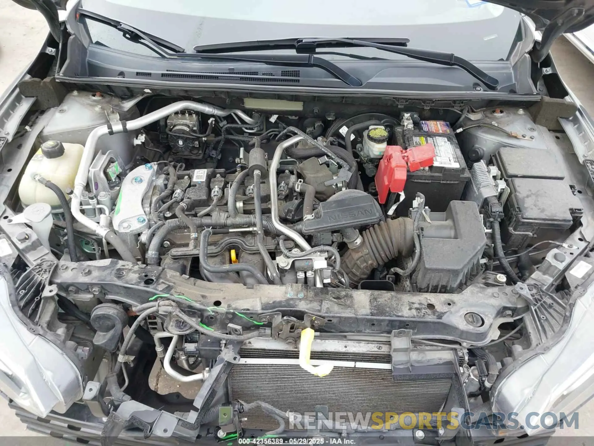 10 Photograph of a damaged car 3N1AB8CV0LY282884 NISSAN SENTRA 2020