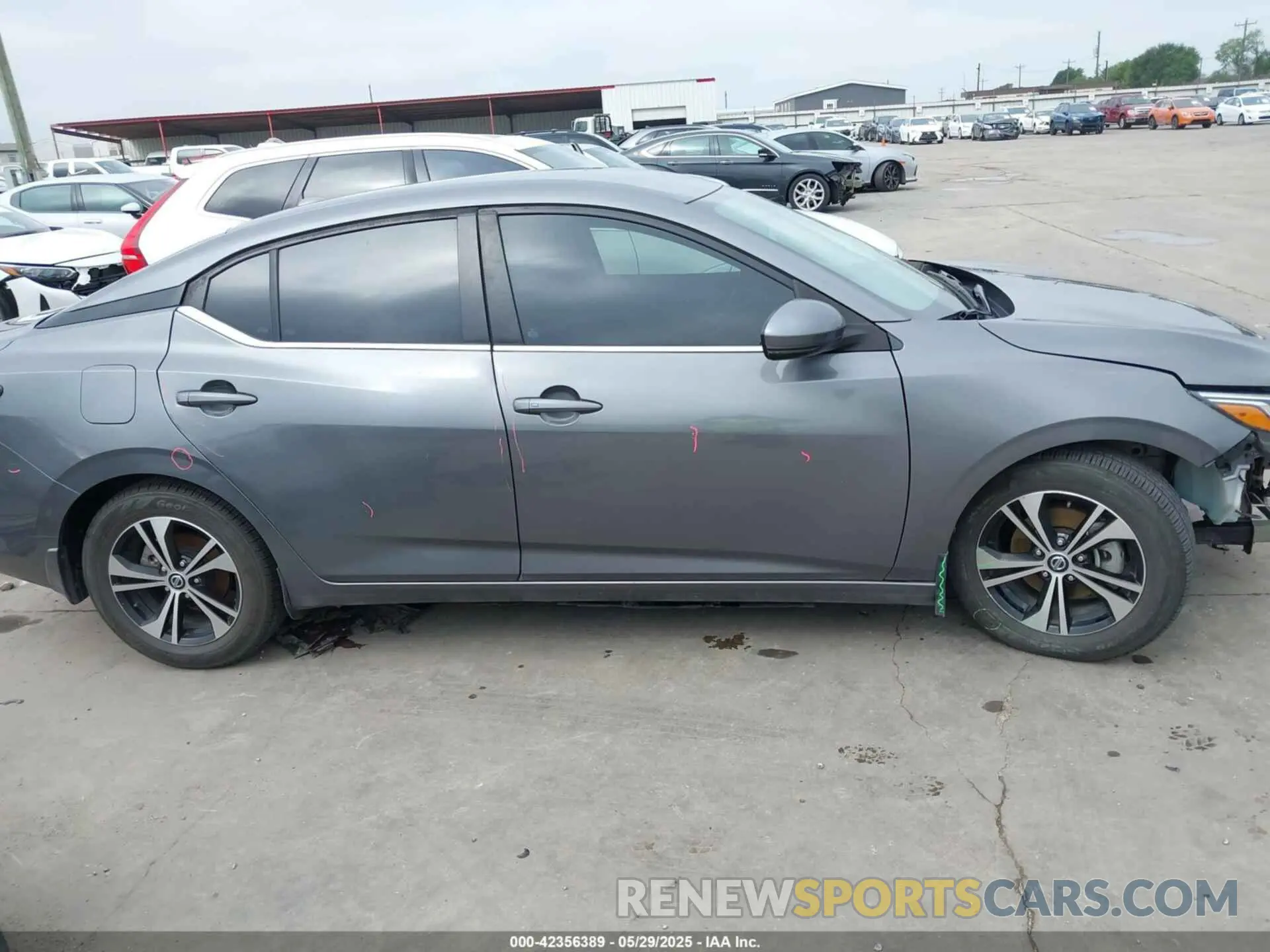 14 Photograph of a damaged car 3N1AB8CV0LY282884 NISSAN SENTRA 2020