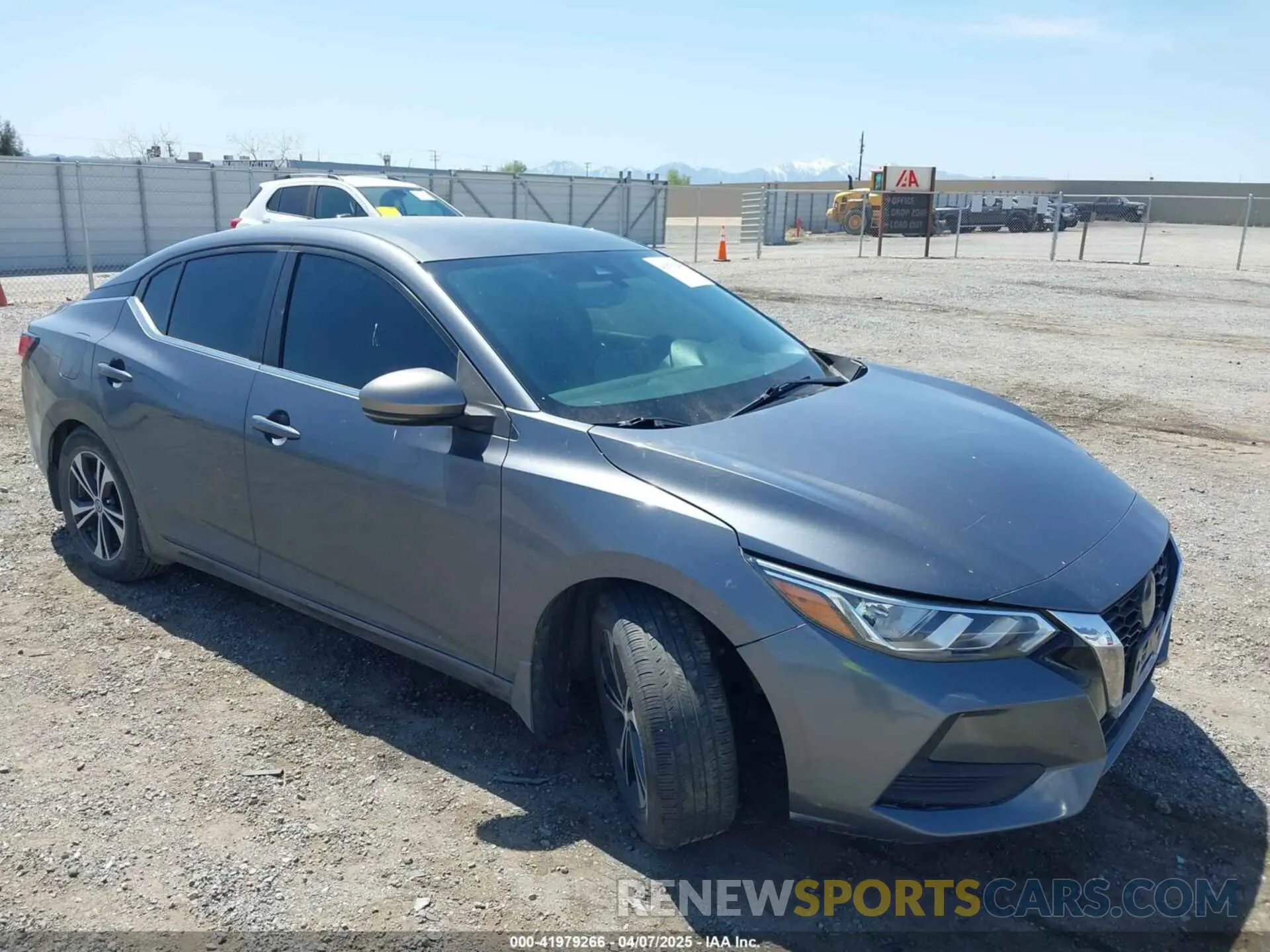1 Photograph of a damaged car 3N1AB8CV0LY285168 NISSAN SENTRA 2020