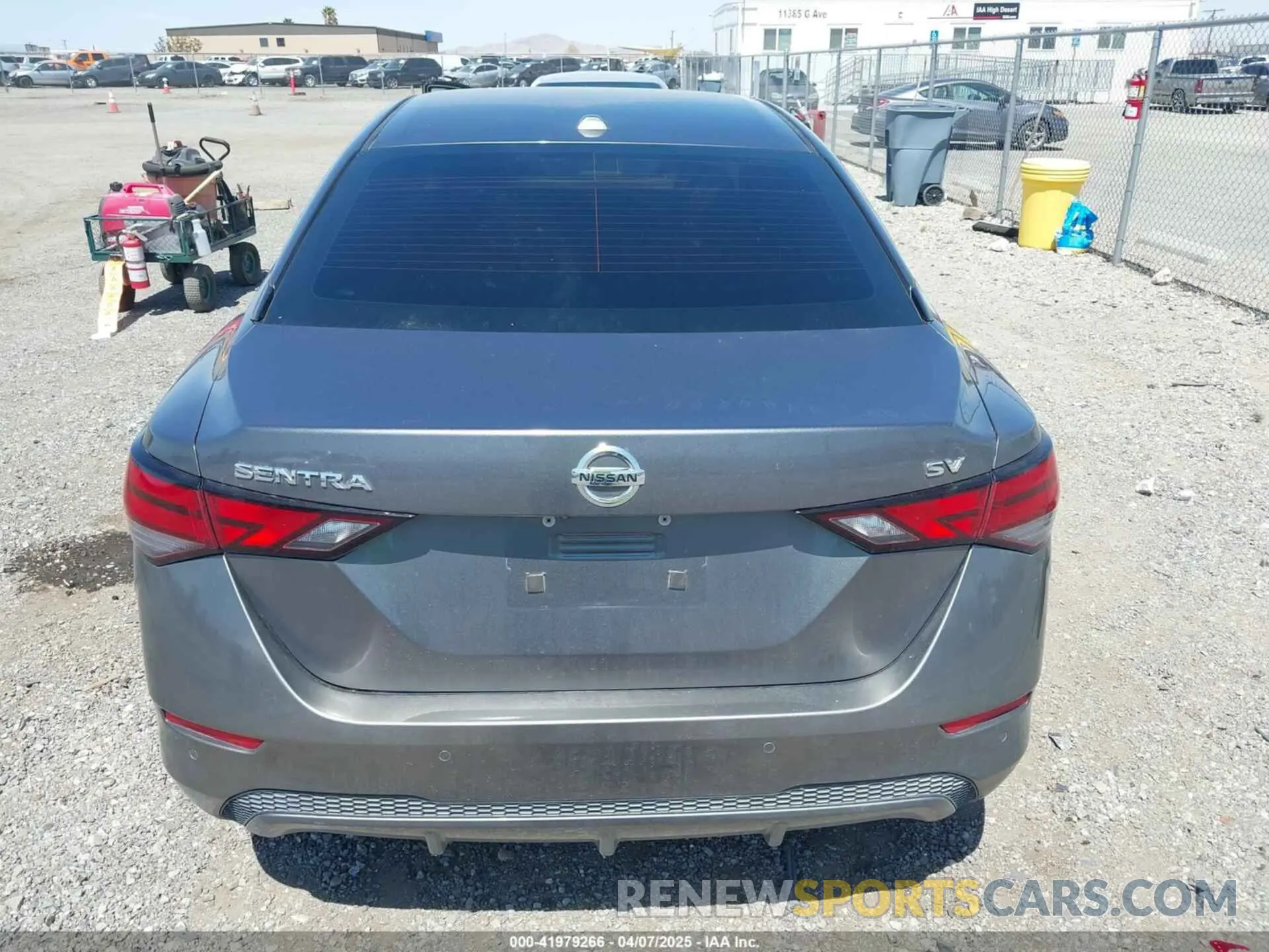 17 Photograph of a damaged car 3N1AB8CV0LY285168 NISSAN SENTRA 2020
