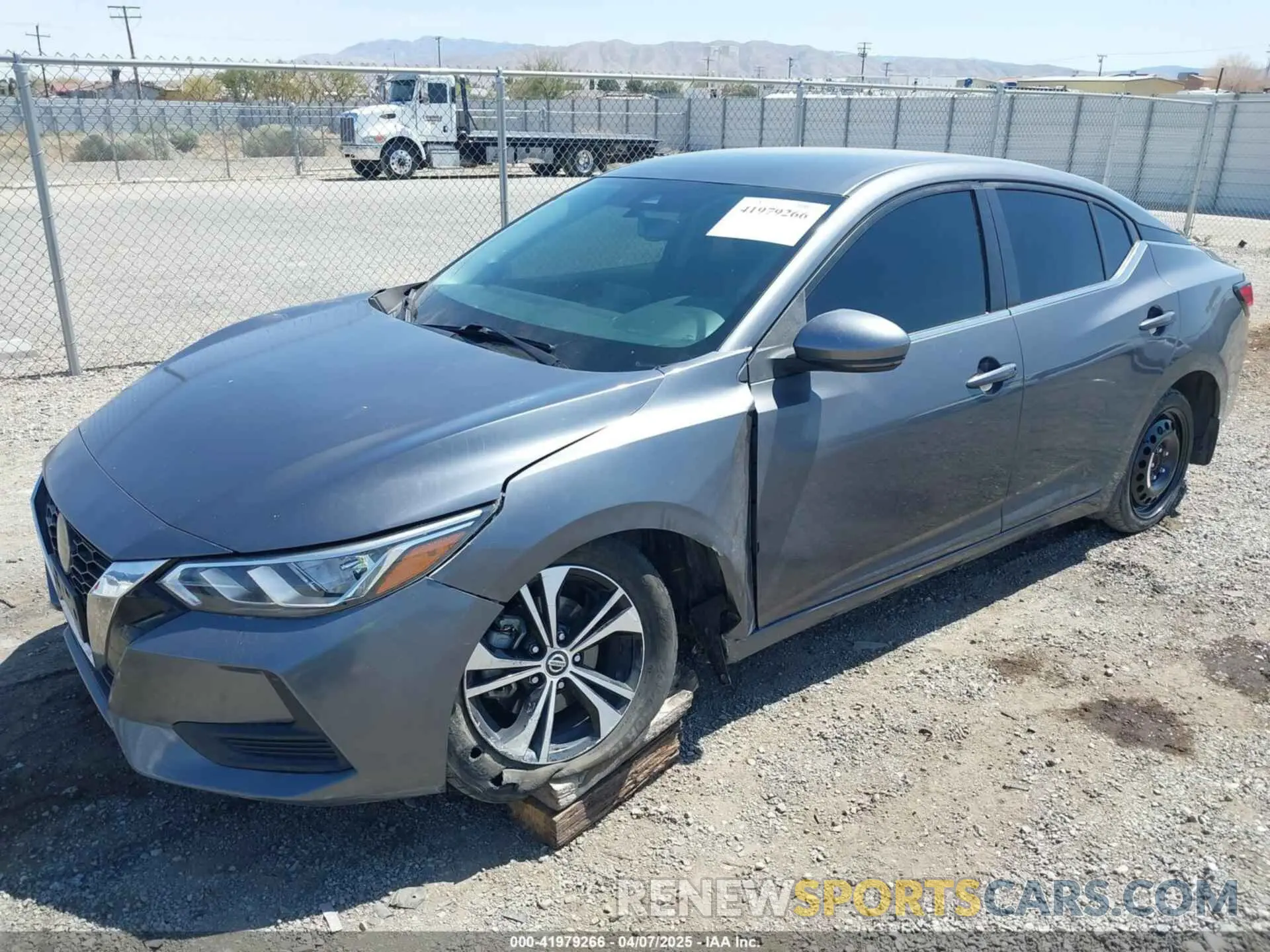 2 Photograph of a damaged car 3N1AB8CV0LY285168 NISSAN SENTRA 2020