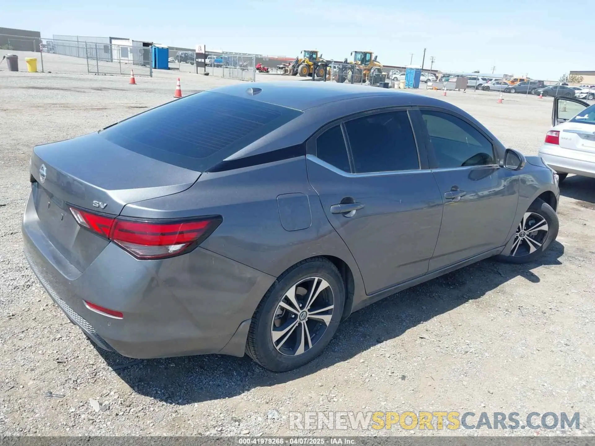 4 Photograph of a damaged car 3N1AB8CV0LY285168 NISSAN SENTRA 2020