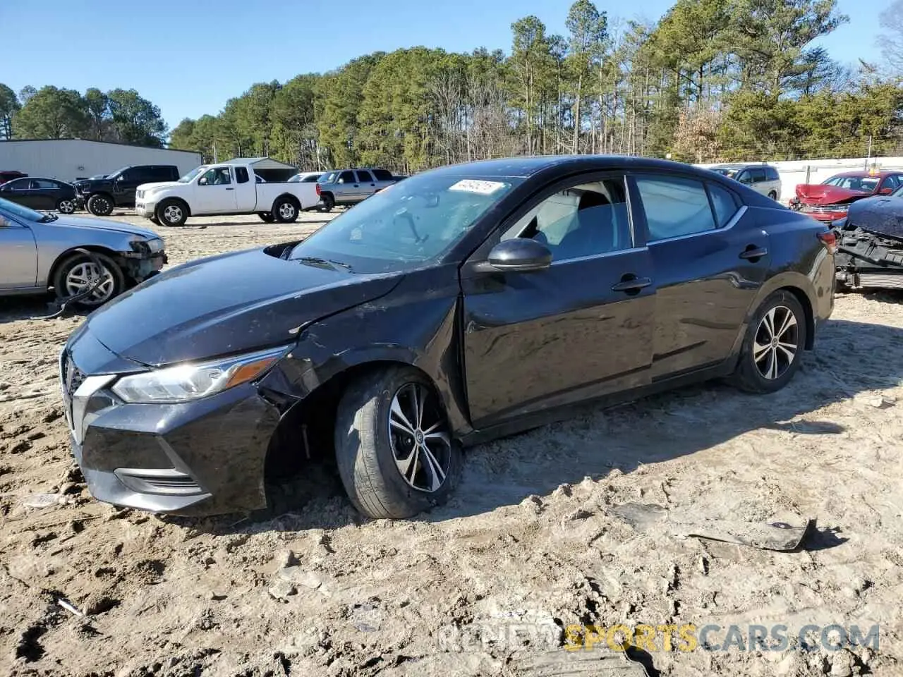 1 Photograph of a damaged car 3N1AB8CV0LY285865 NISSAN SENTRA 2020