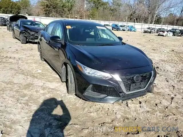 10 Photograph of a damaged car 3N1AB8CV0LY285865 NISSAN SENTRA 2020