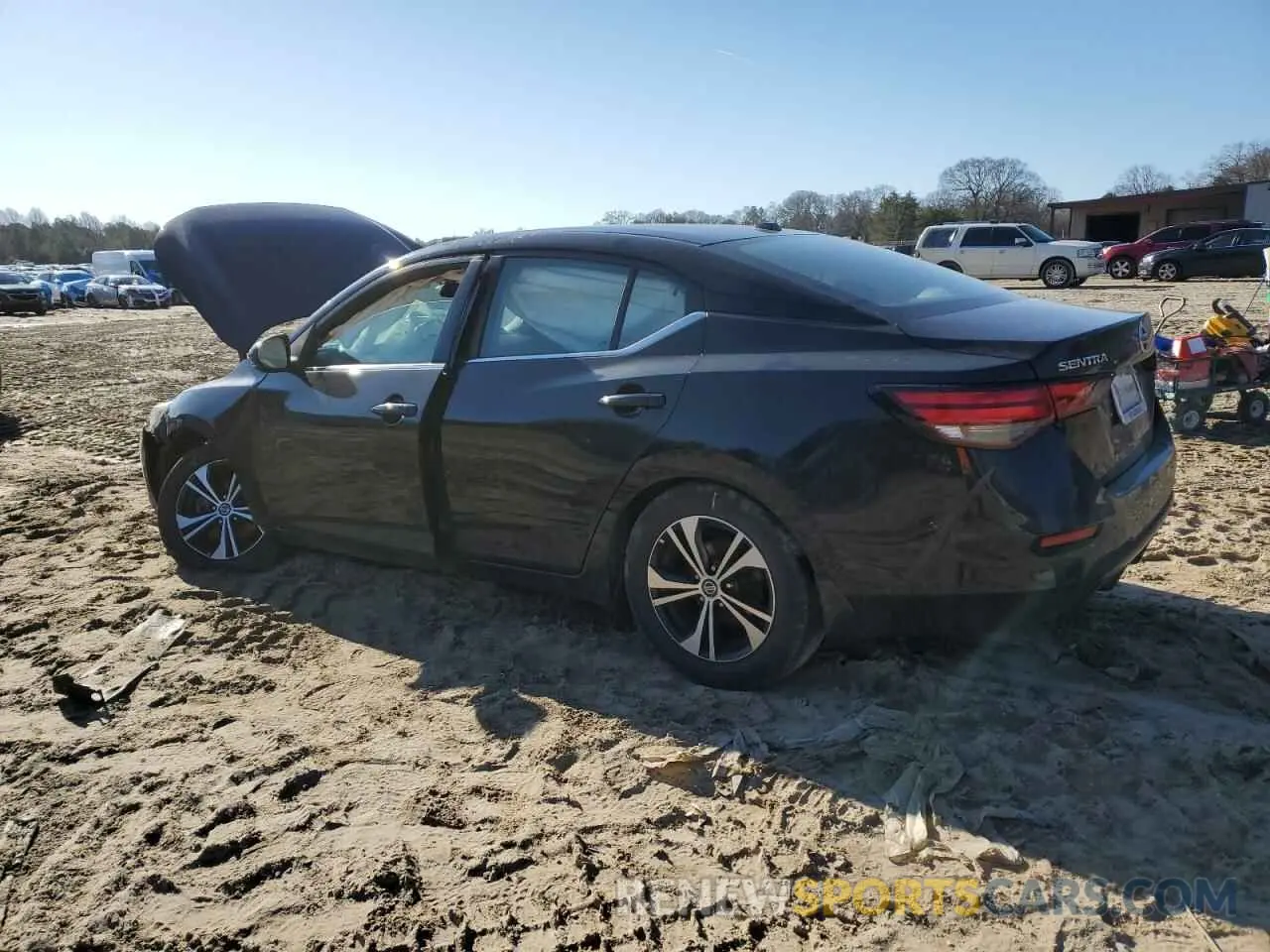 2 Photograph of a damaged car 3N1AB8CV0LY285865 NISSAN SENTRA 2020