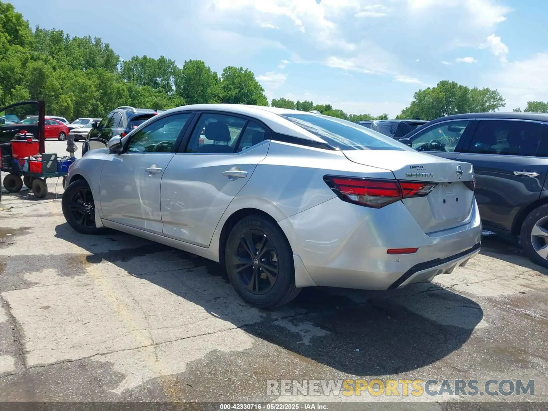 3 Photograph of a damaged car 3N1AB8CV0LY296784 NISSAN SENTRA 2020