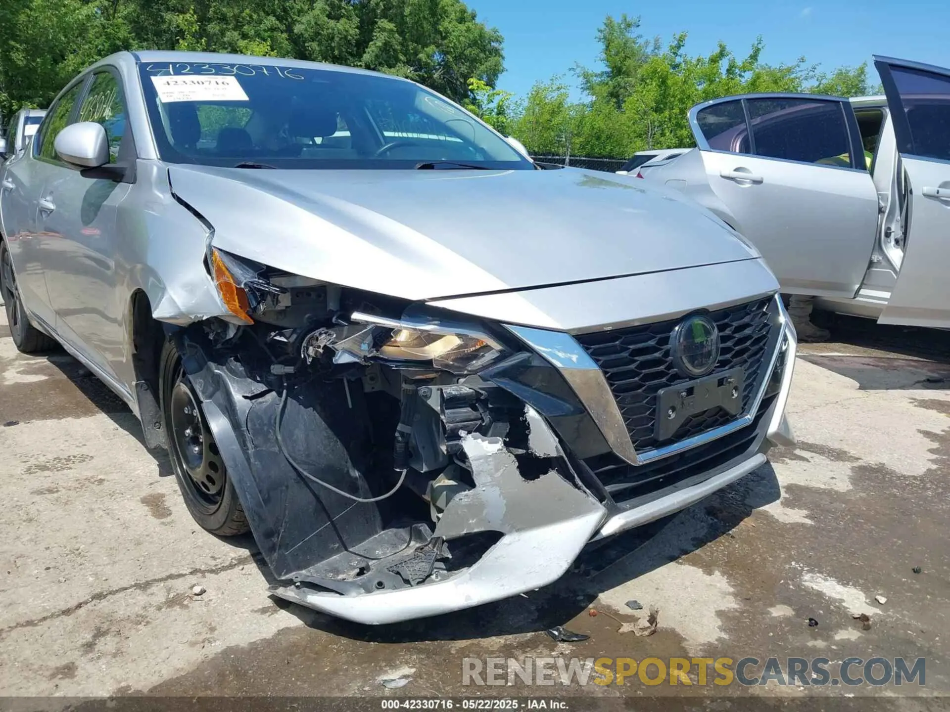 6 Photograph of a damaged car 3N1AB8CV0LY296784 NISSAN SENTRA 2020