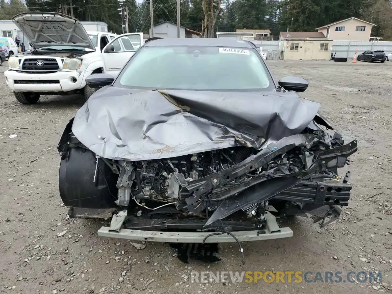 5 Photograph of a damaged car 3N1AB8CV0LY298535 NISSAN SENTRA 2020