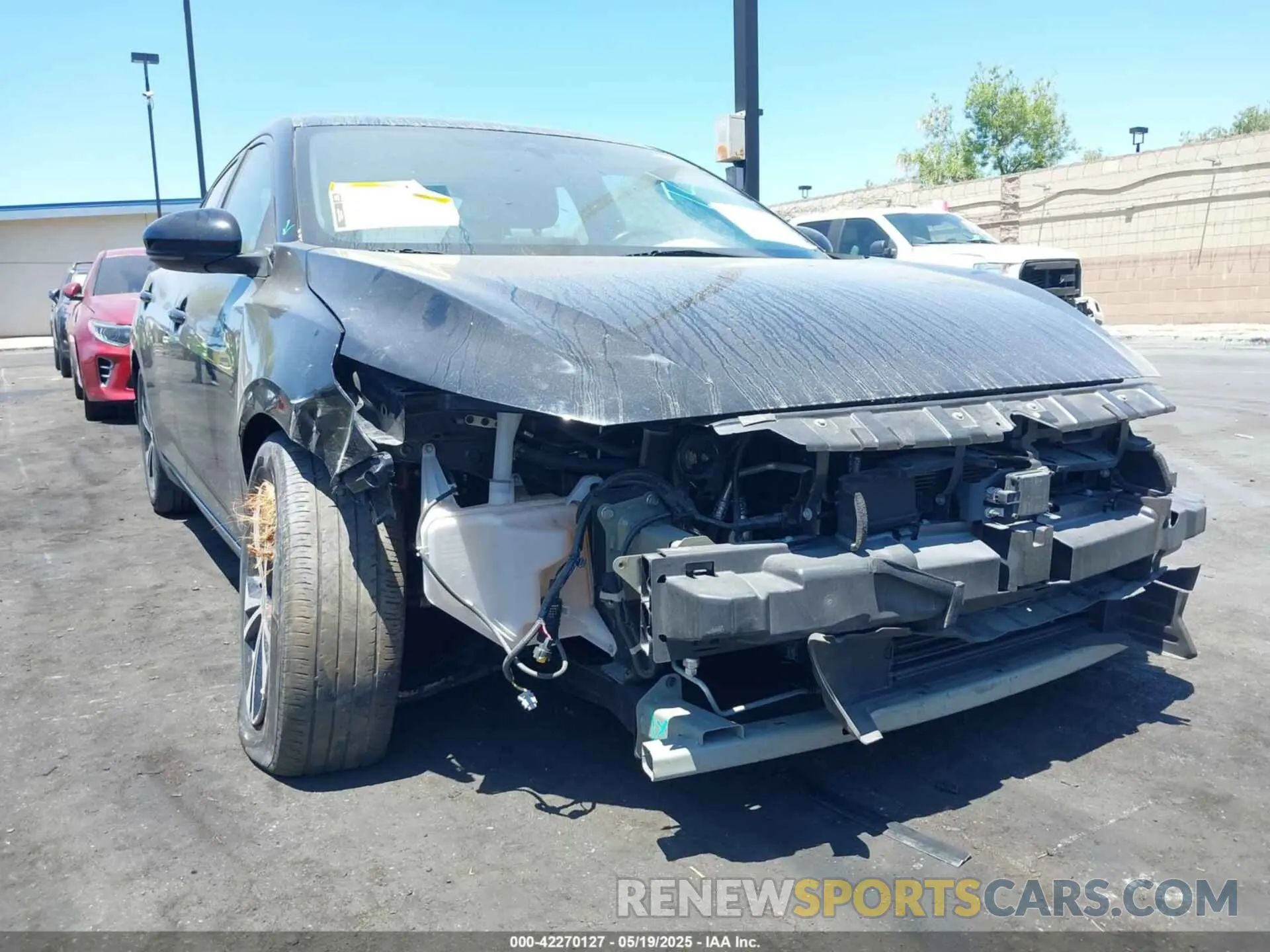 6 Photograph of a damaged car 3N1AB8CV0LY304995 NISSAN SENTRA 2020