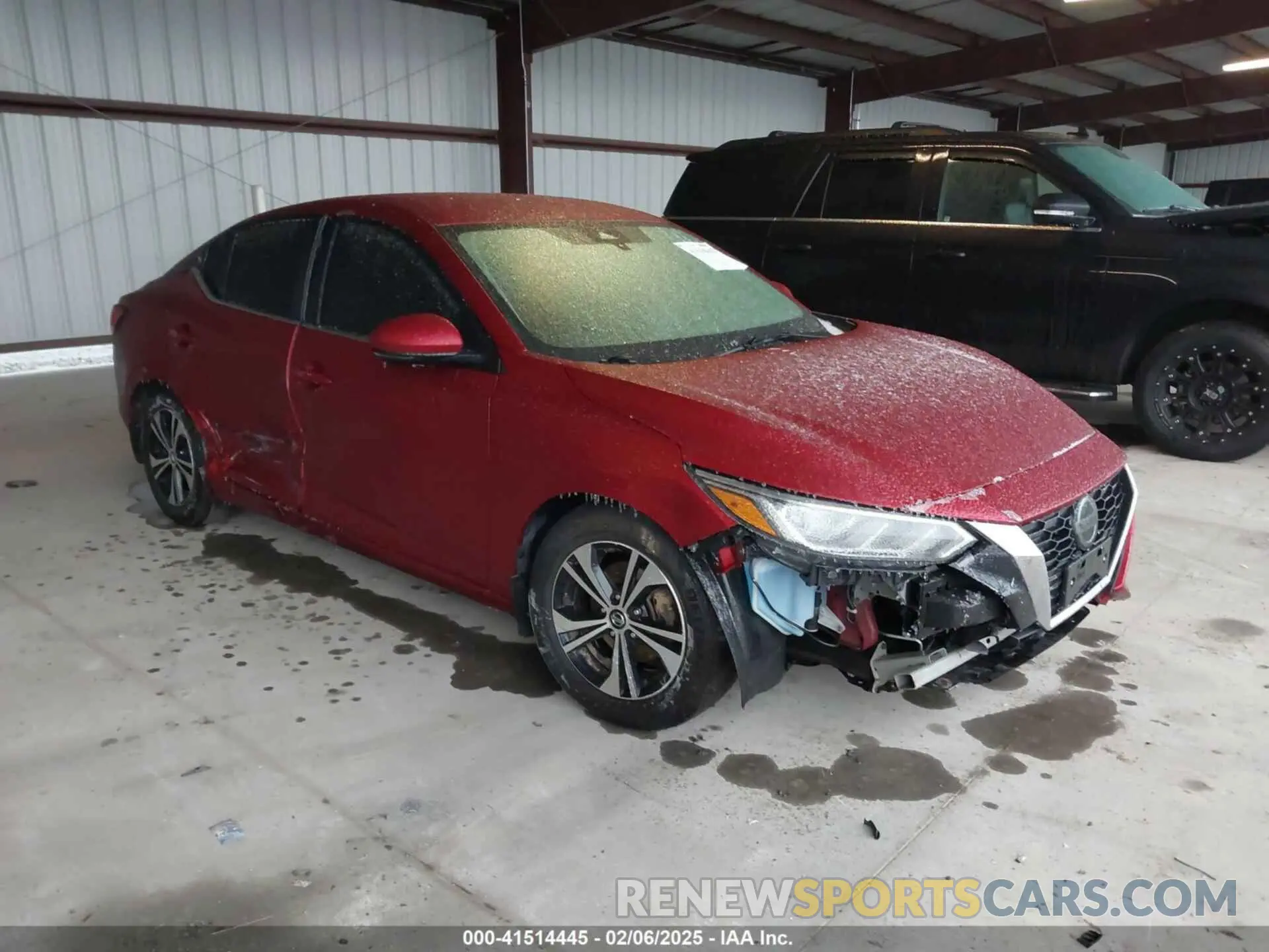 1 Photograph of a damaged car 3N1AB8CV0LY306360 NISSAN SENTRA 2020