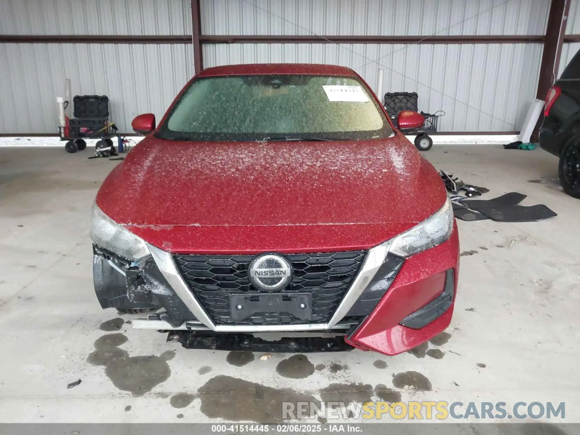 11 Photograph of a damaged car 3N1AB8CV0LY306360 NISSAN SENTRA 2020