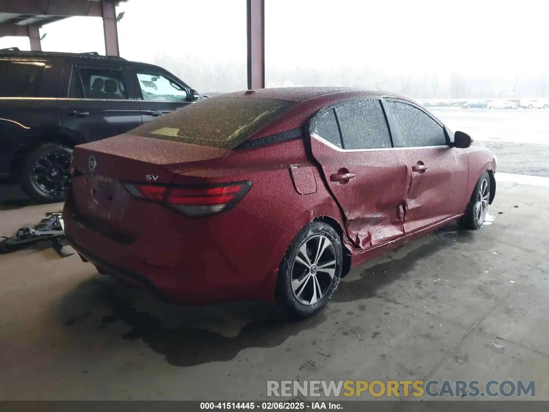 4 Photograph of a damaged car 3N1AB8CV0LY306360 NISSAN SENTRA 2020