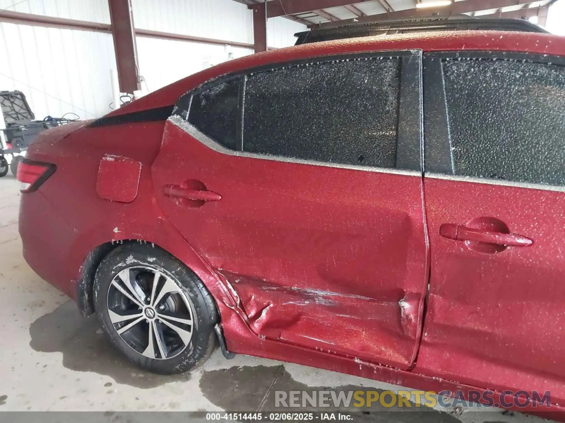 6 Photograph of a damaged car 3N1AB8CV0LY306360 NISSAN SENTRA 2020