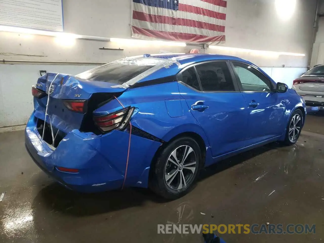 3 Photograph of a damaged car 3N1AB8CV0LY310229 NISSAN SENTRA 2020