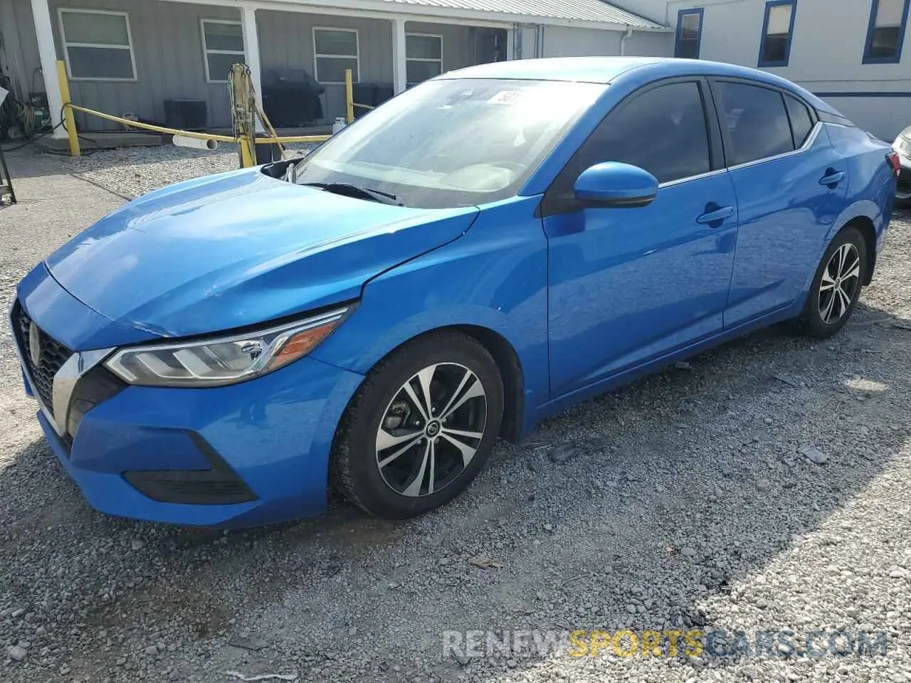 1 Photograph of a damaged car 3N1AB8CV1LY212696 NISSAN SENTRA 2020