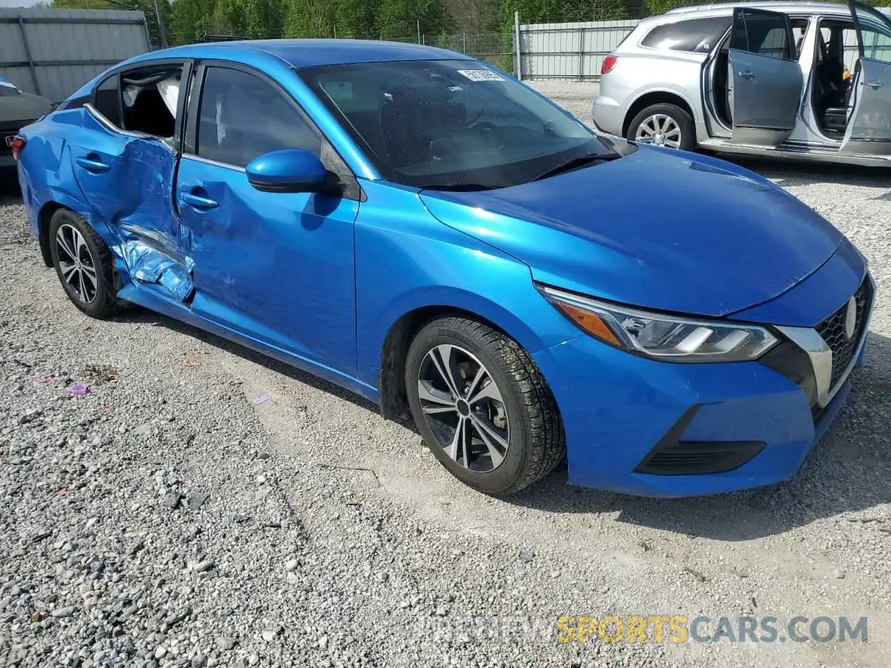 4 Photograph of a damaged car 3N1AB8CV1LY212696 NISSAN SENTRA 2020