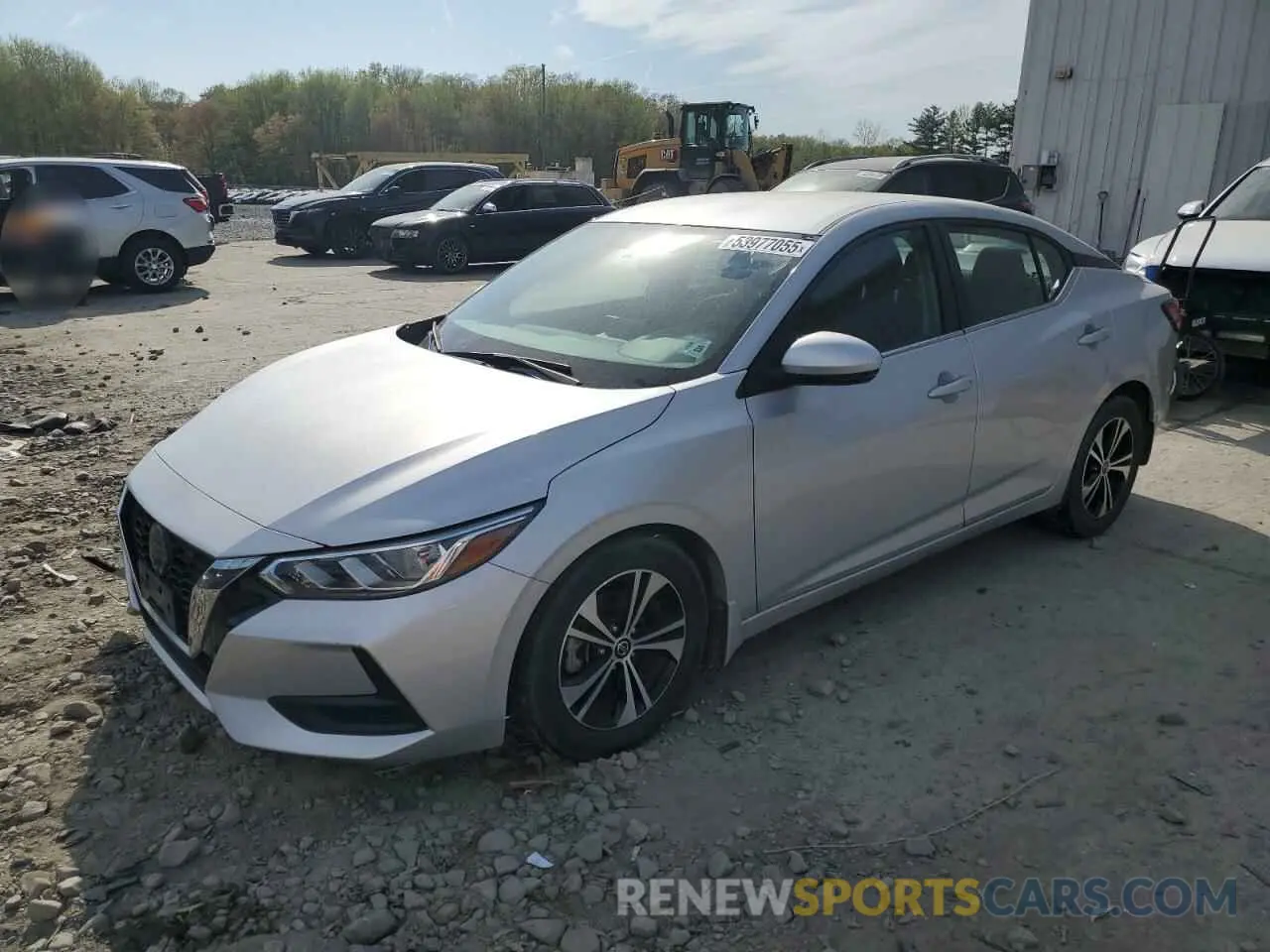 1 Photograph of a damaged car 3N1AB8CV1LY216747 NISSAN SENTRA 2020