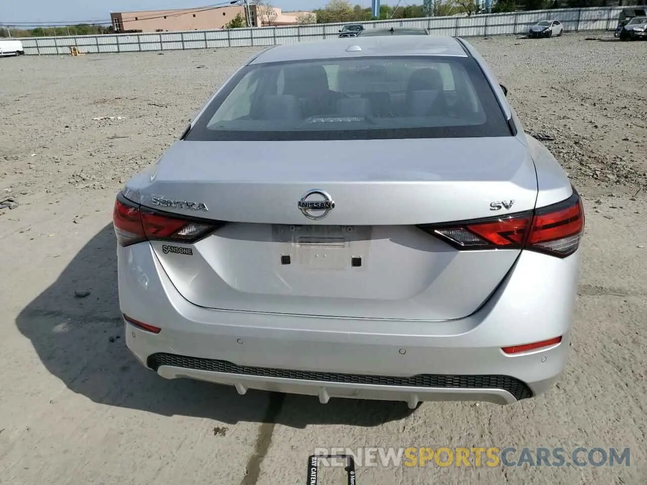 6 Photograph of a damaged car 3N1AB8CV1LY216747 NISSAN SENTRA 2020
