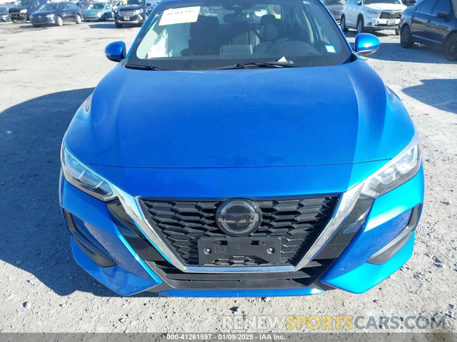 12 Photograph of a damaged car 3N1AB8CV1LY223536 NISSAN SENTRA 2020