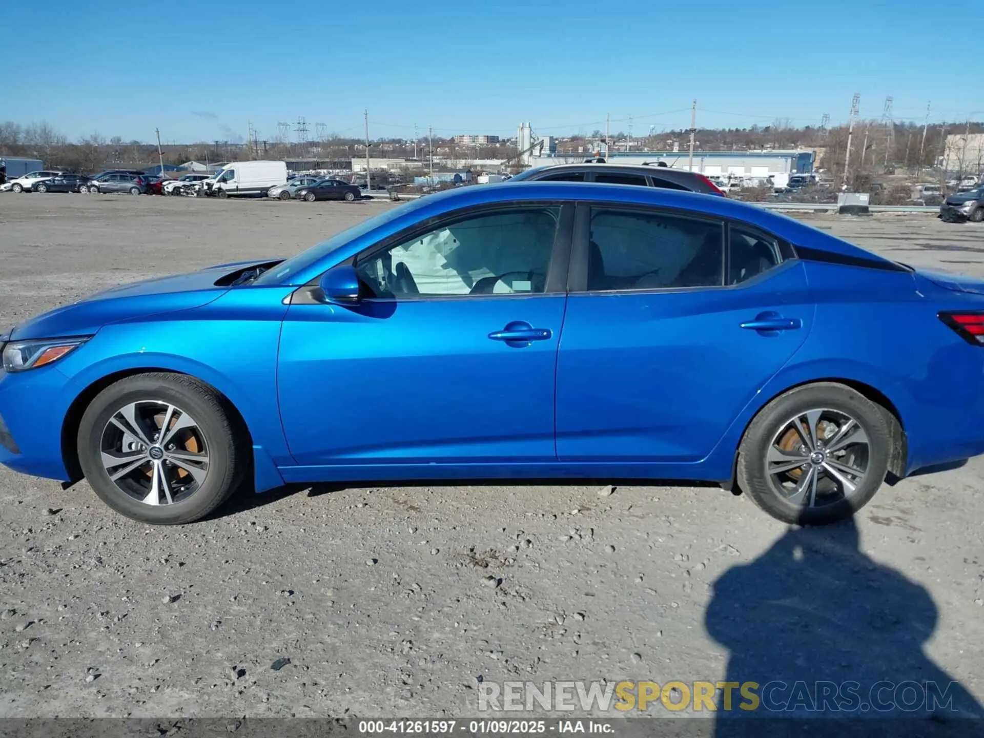 14 Photograph of a damaged car 3N1AB8CV1LY223536 NISSAN SENTRA 2020