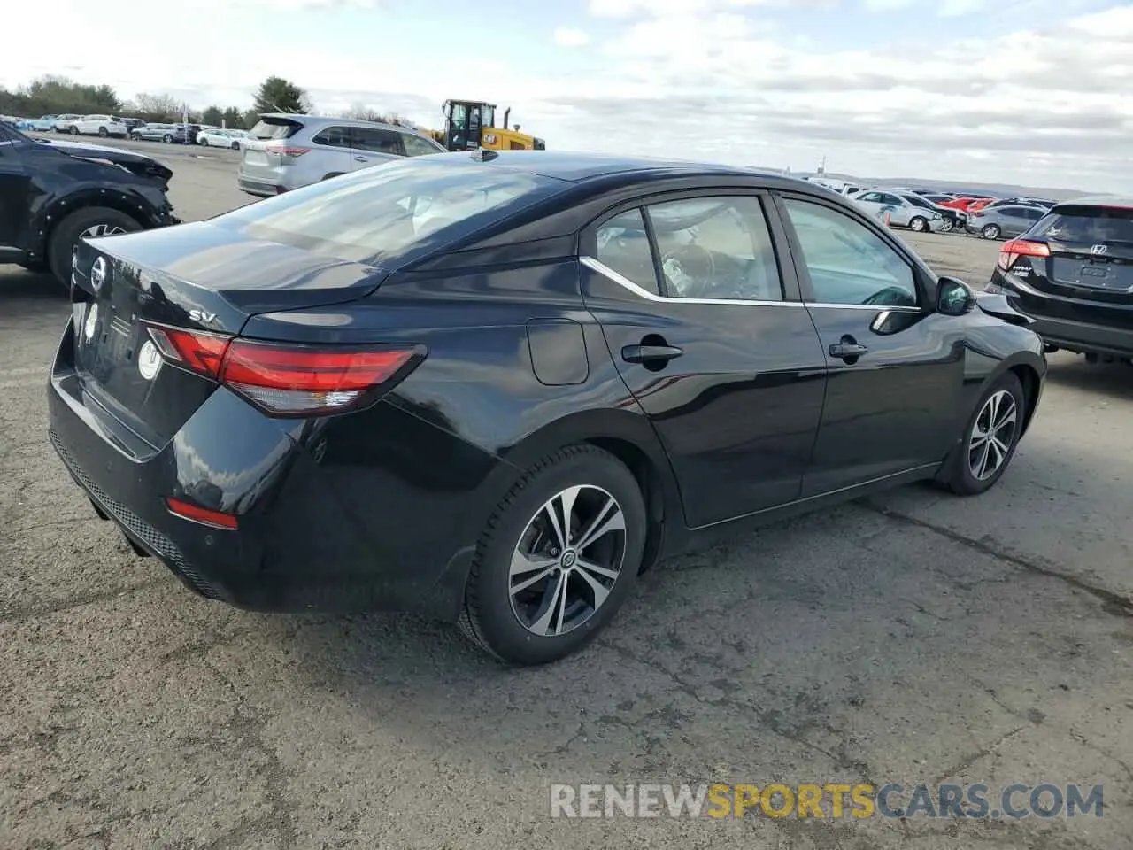 3 Photograph of a damaged car 3N1AB8CV1LY228350 NISSAN SENTRA 2020